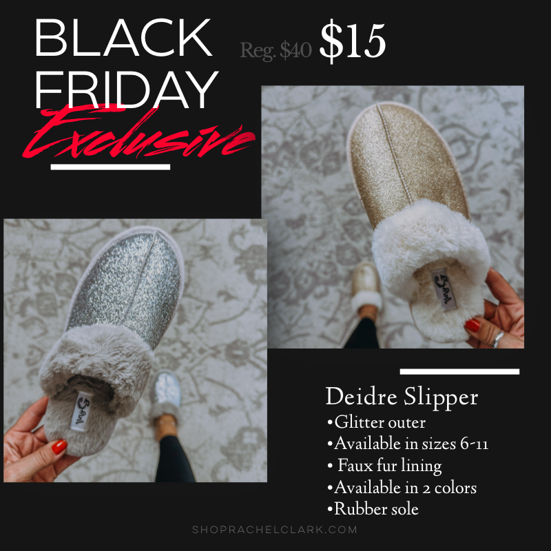 BLACK FRIDAY EXCLUSIVE - Deidre - Champagne Slipper