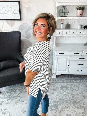 Call Me Back Tunic Top