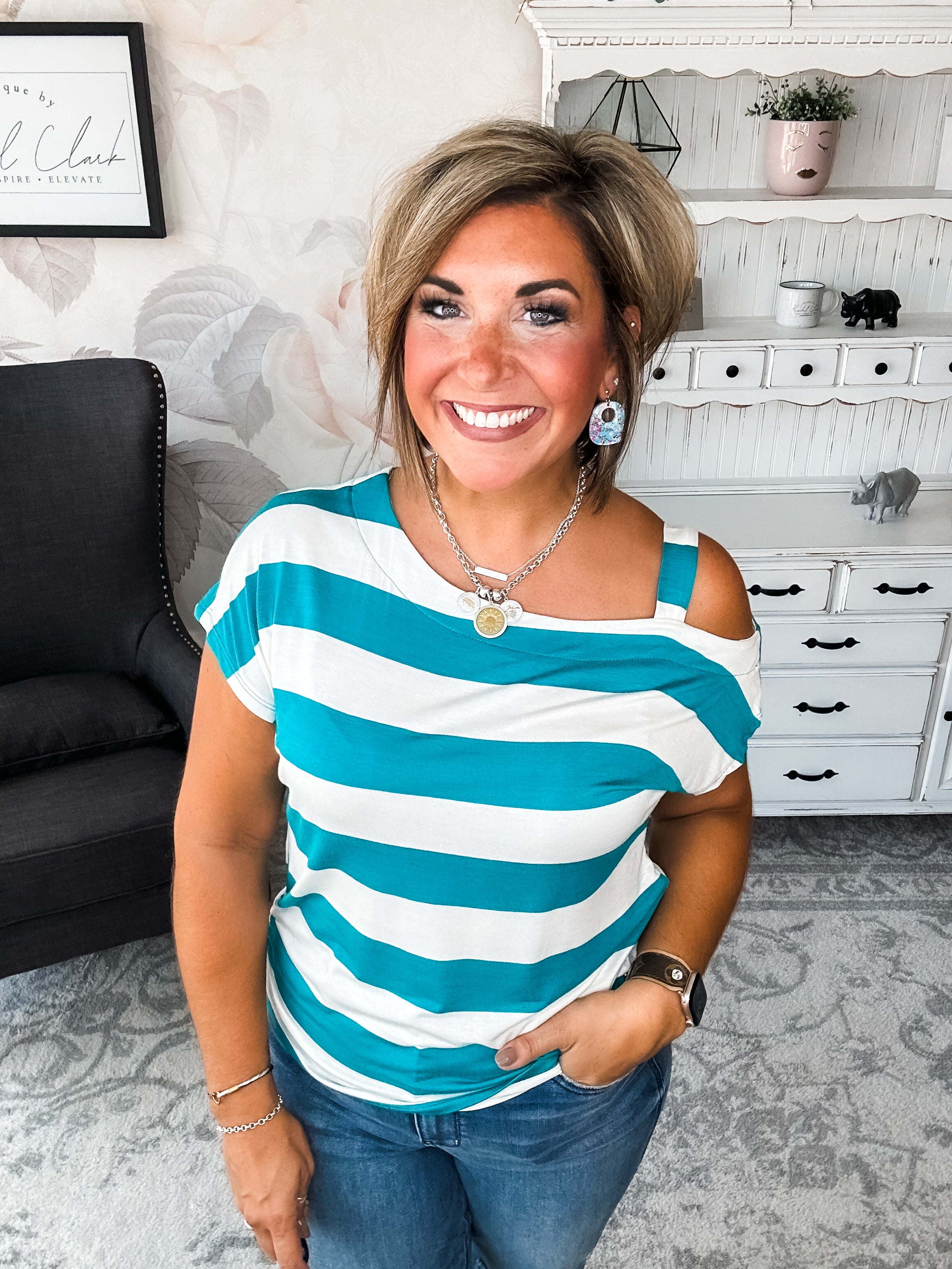 I Know Better Top - Emerald