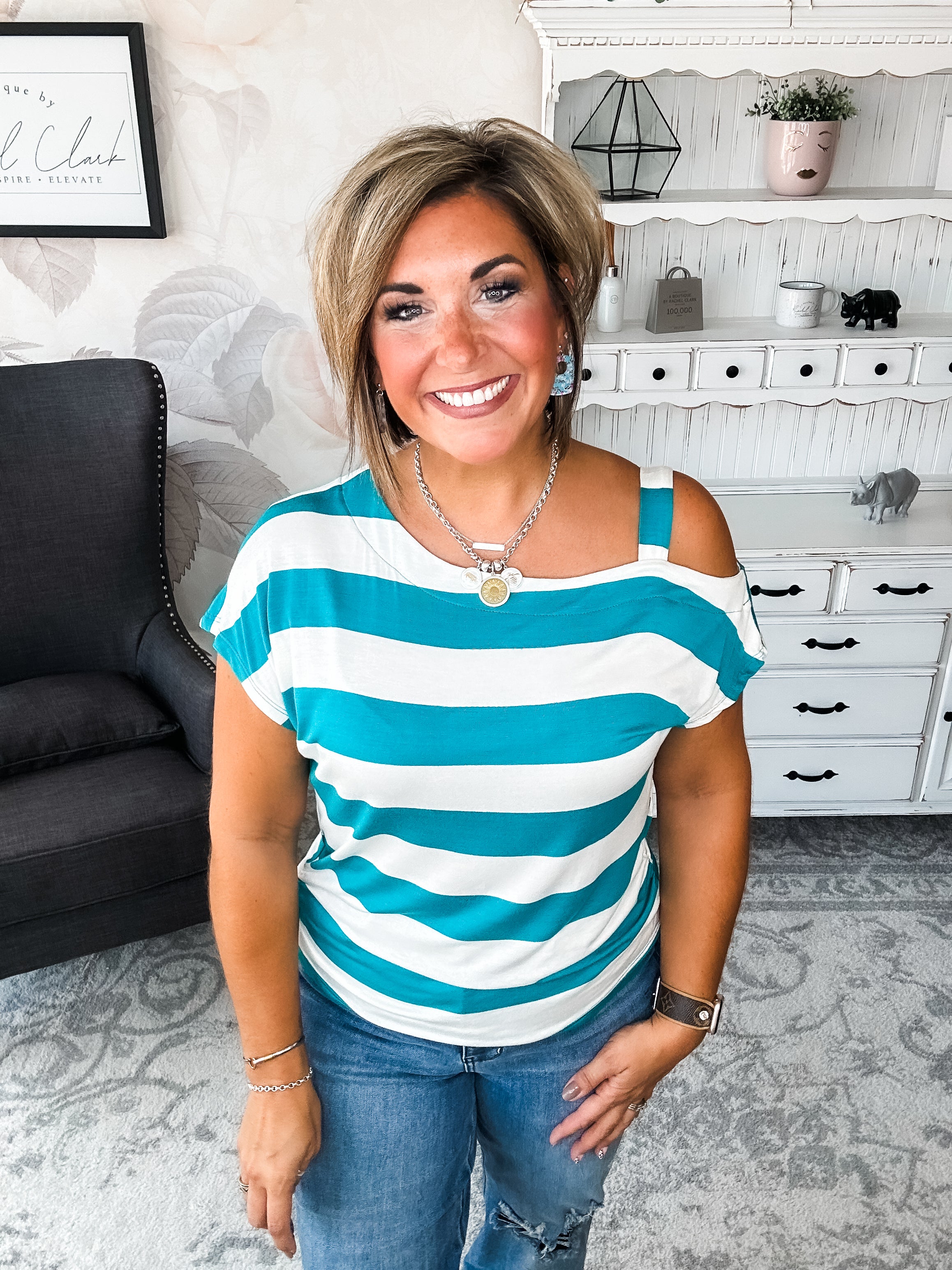 I Know Better Top - Emerald