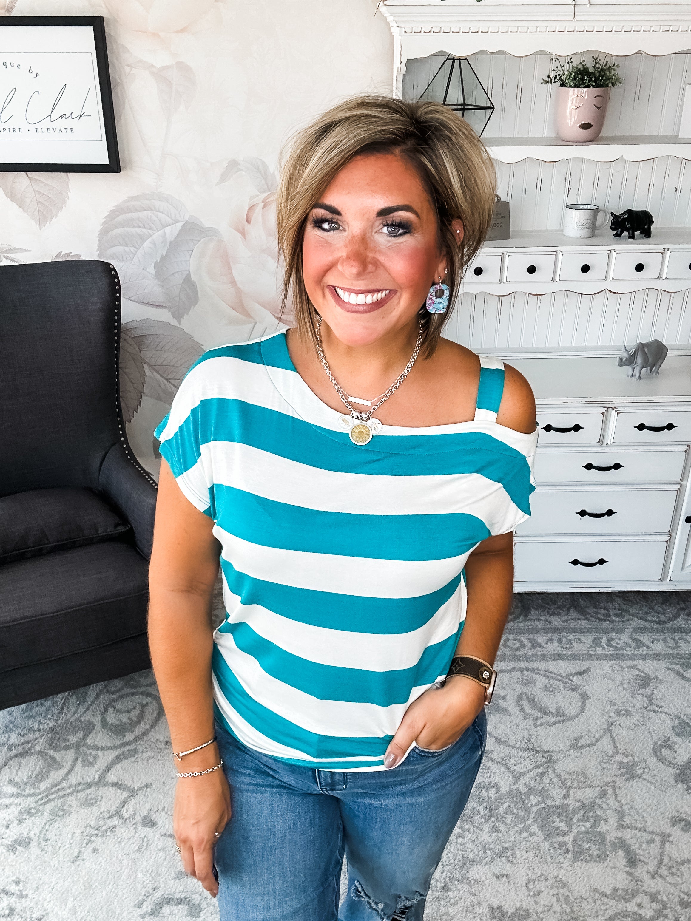 I Know Better Top - Emerald