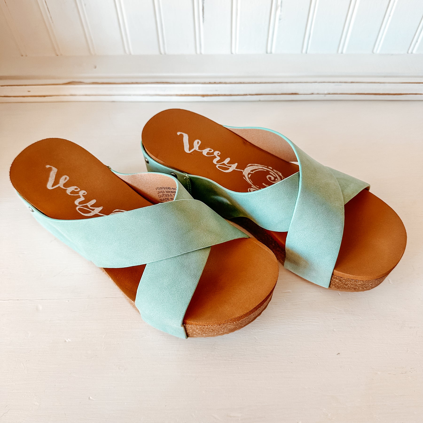 Hero Platform Sandal - Turquoise