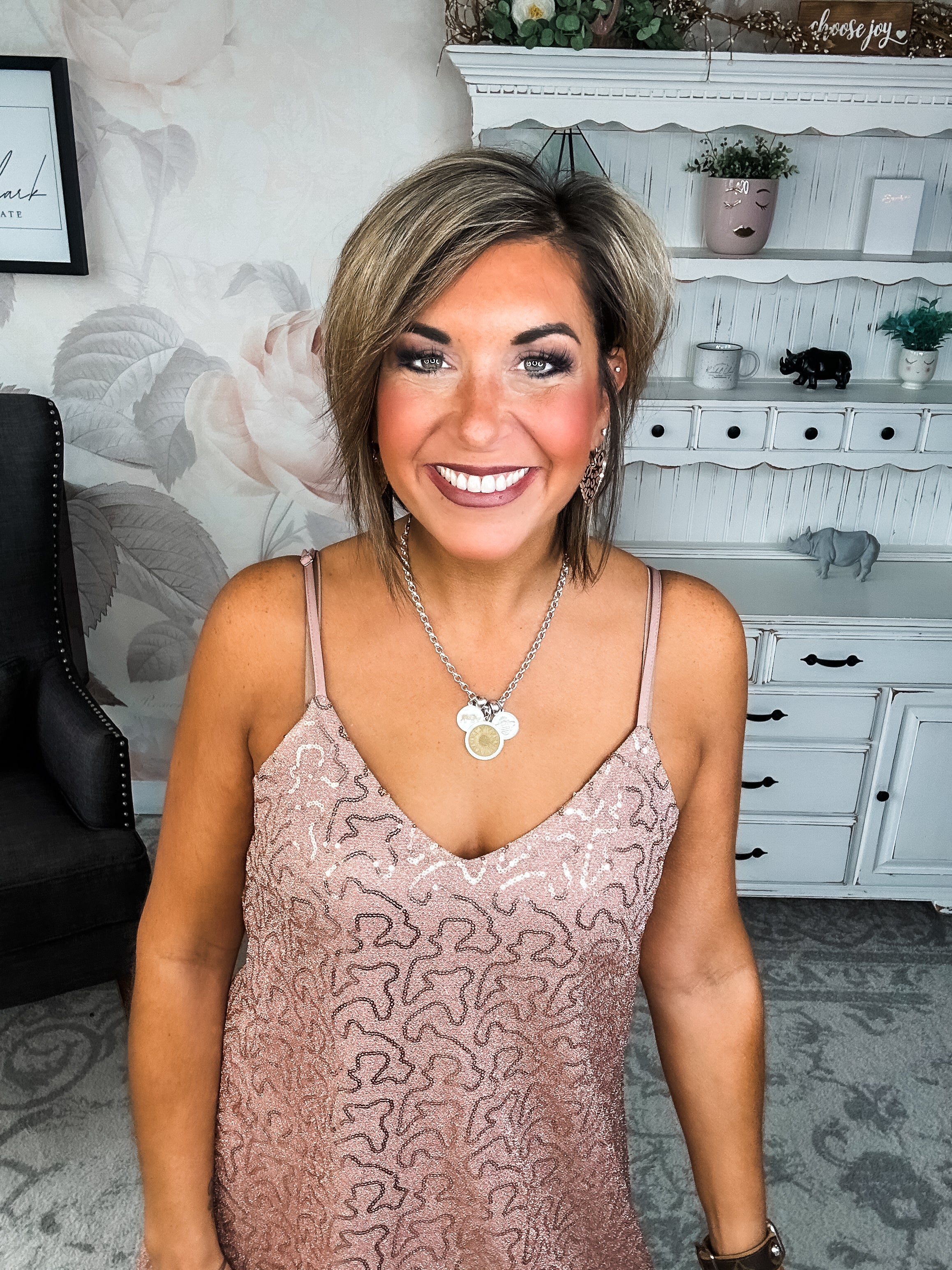 Felt the Love Sequin Dress