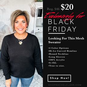 BLACK FRIDAY EXCLUSIVE! - Looking For This Sweater - Black