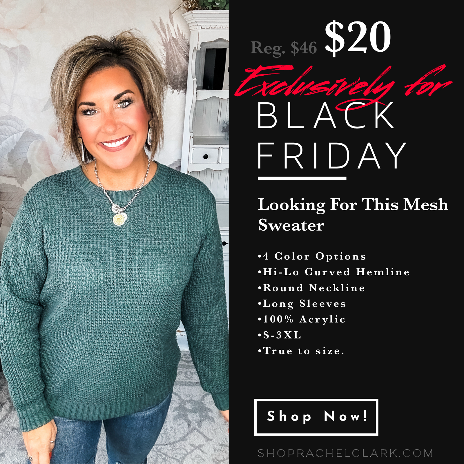 BLACK FRIDAY EXCLUSIVE! - Looking For This Sweater - Ash Jade