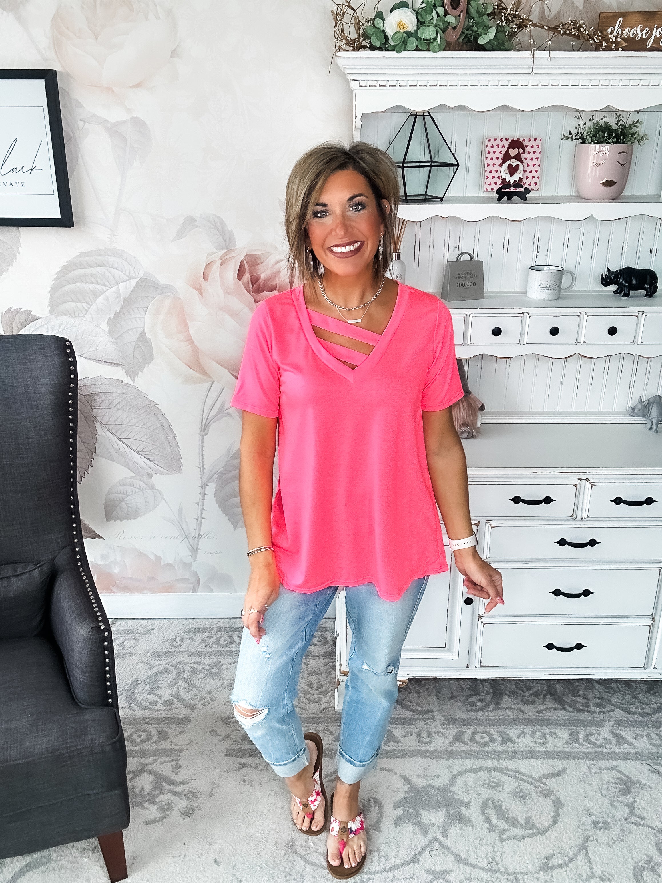 Looking Sideways Tee