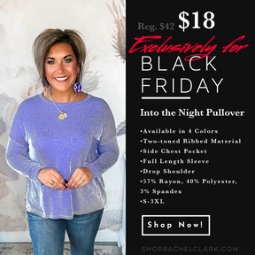 BLACK FRIDAY EXCLUSIVE! - Into The Night Pullover - Navy