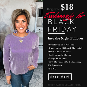 BLACK FRIDAY EXCLUSIVE! - Into The Night Pullover - Violet