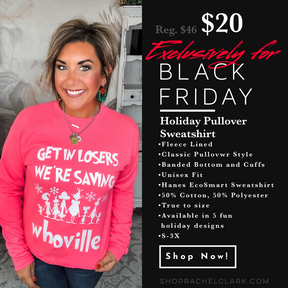 BLACK FRIDAY EXCLUSIVE! - Saving Whoville Pullover Sweatshirt