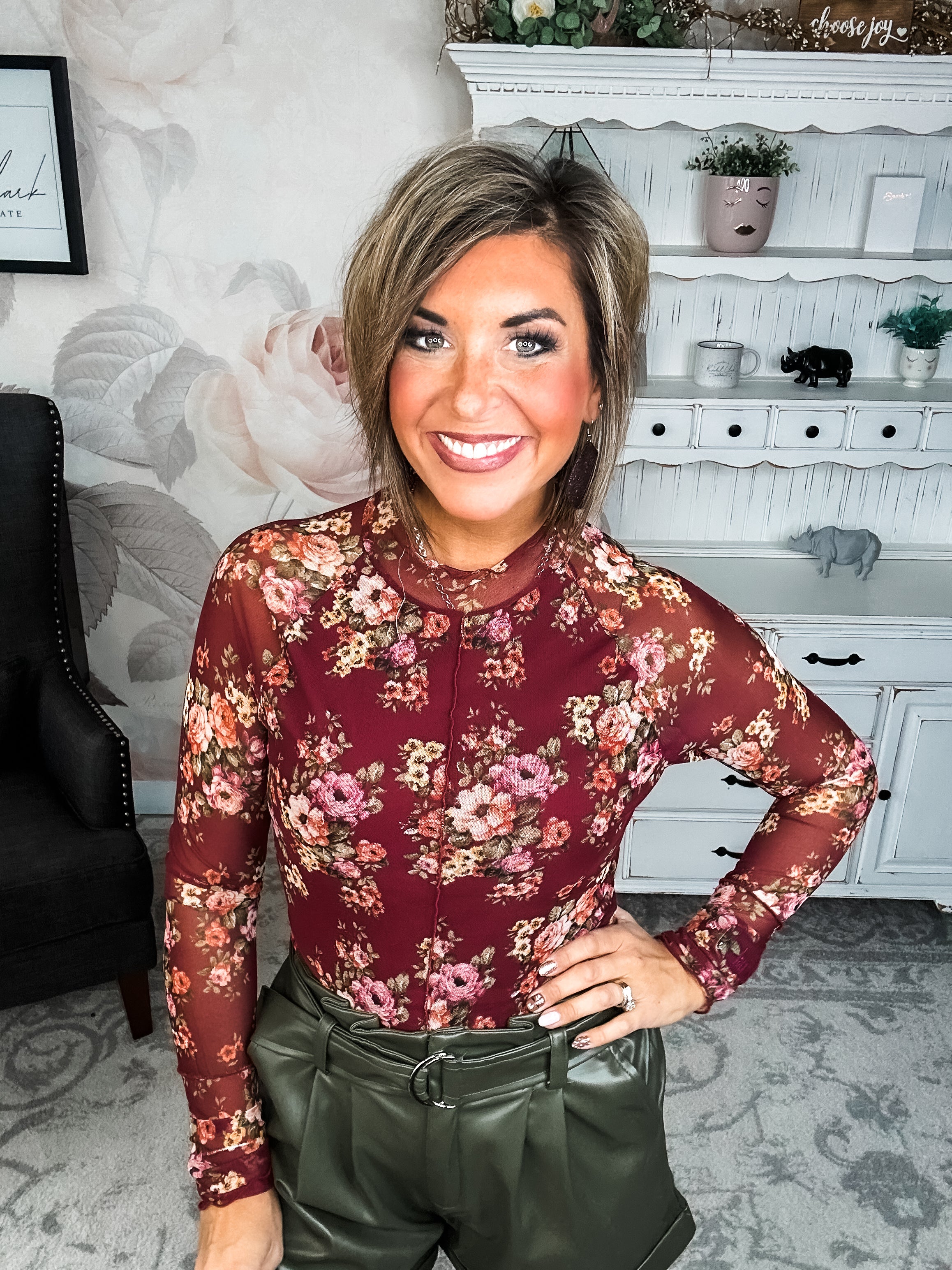 Better Than I Ever Did Top - Burgundy