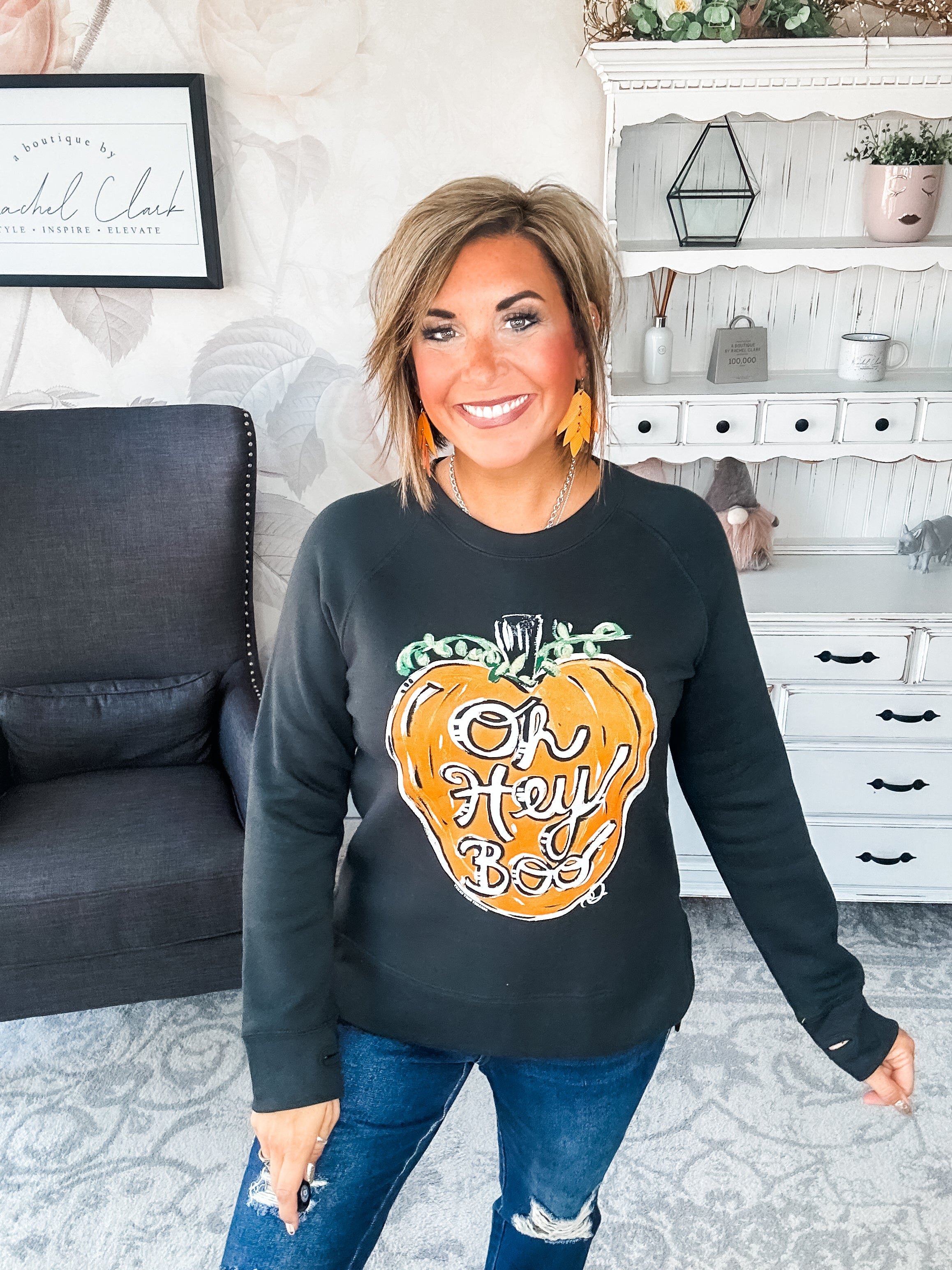 Oh Hey Boo Sweatshirt