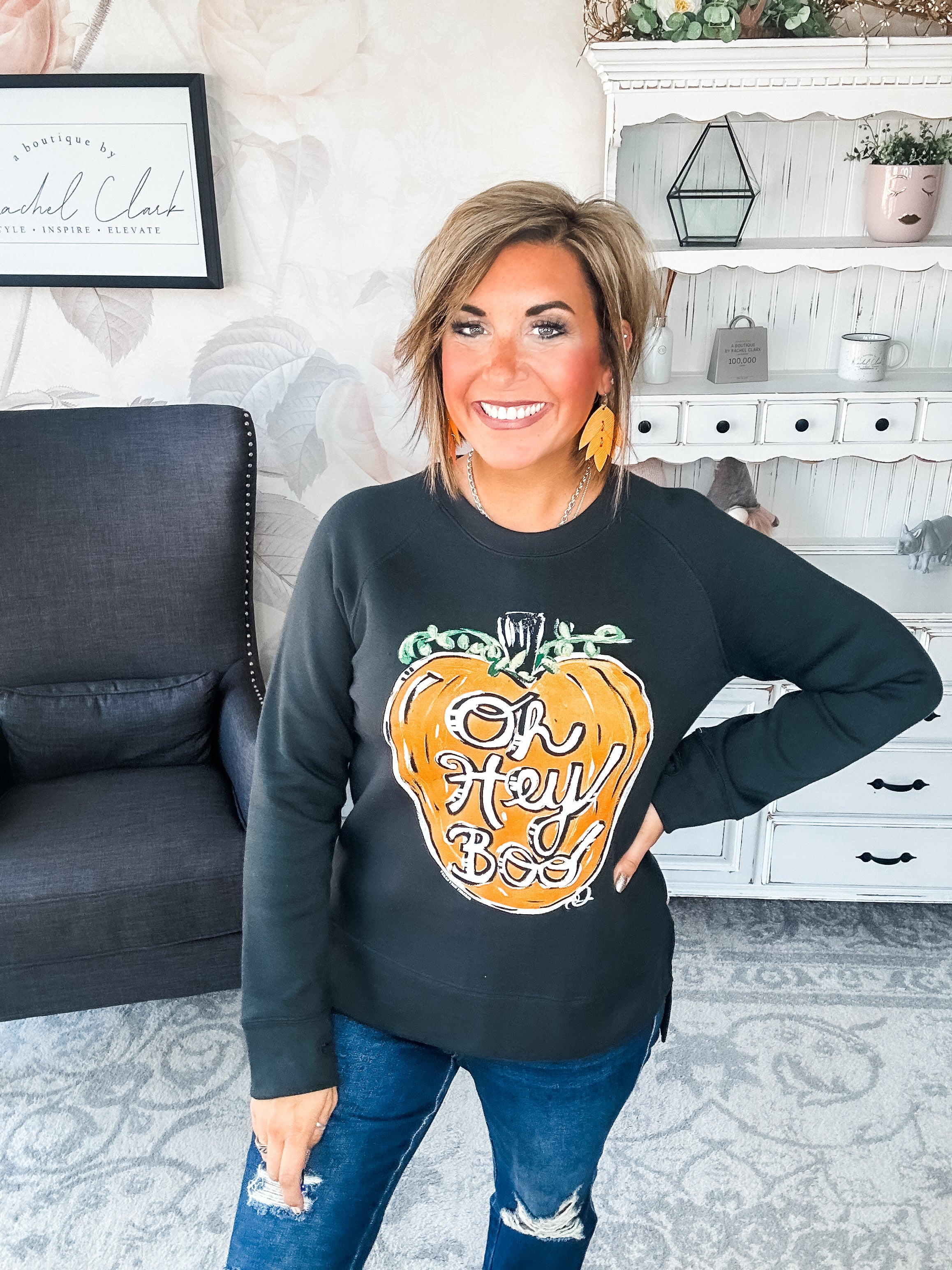 Oh Hey Boo Sweatshirt