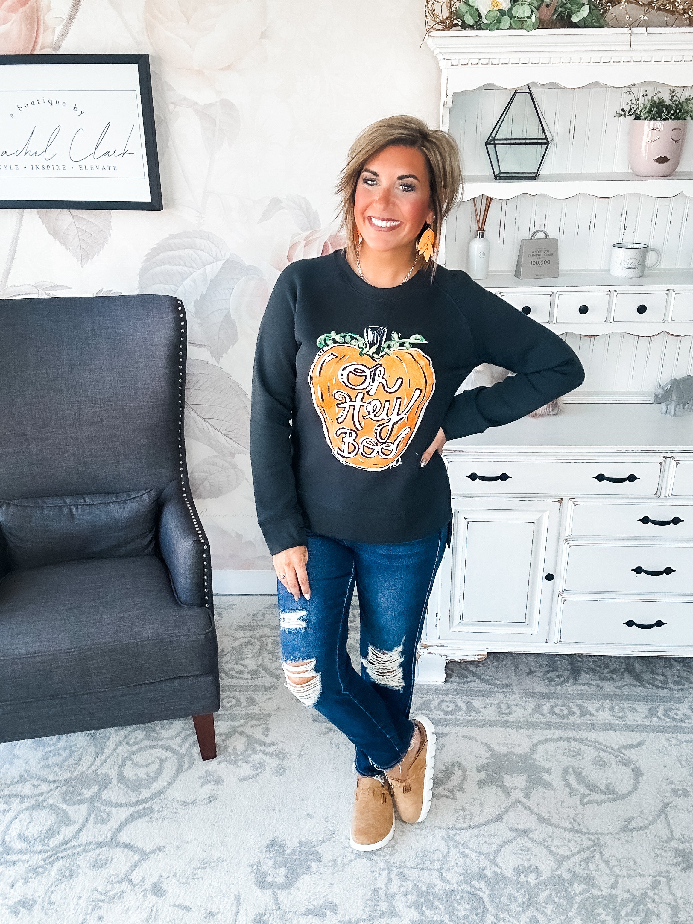 Oh Hey Boo Sweatshirt