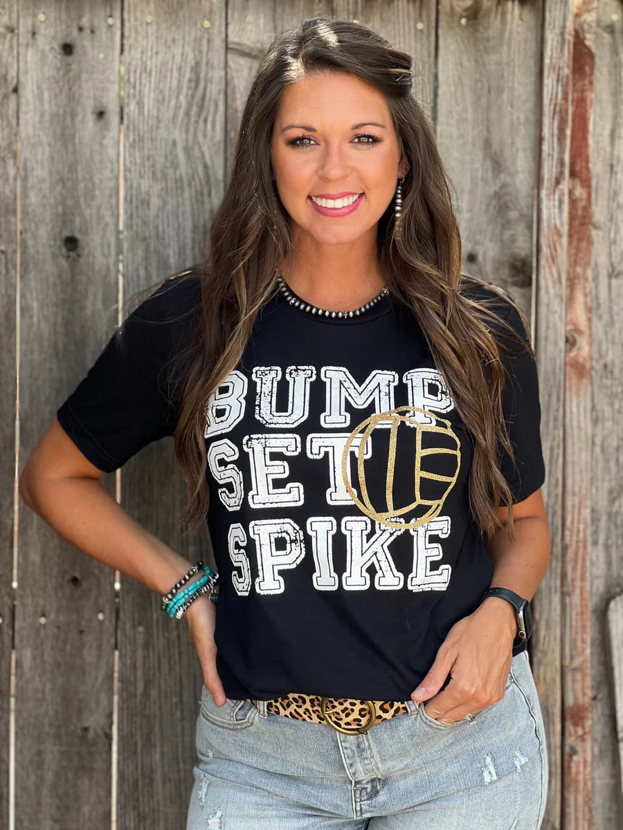 Bump, Set, Spike Graphic Tee