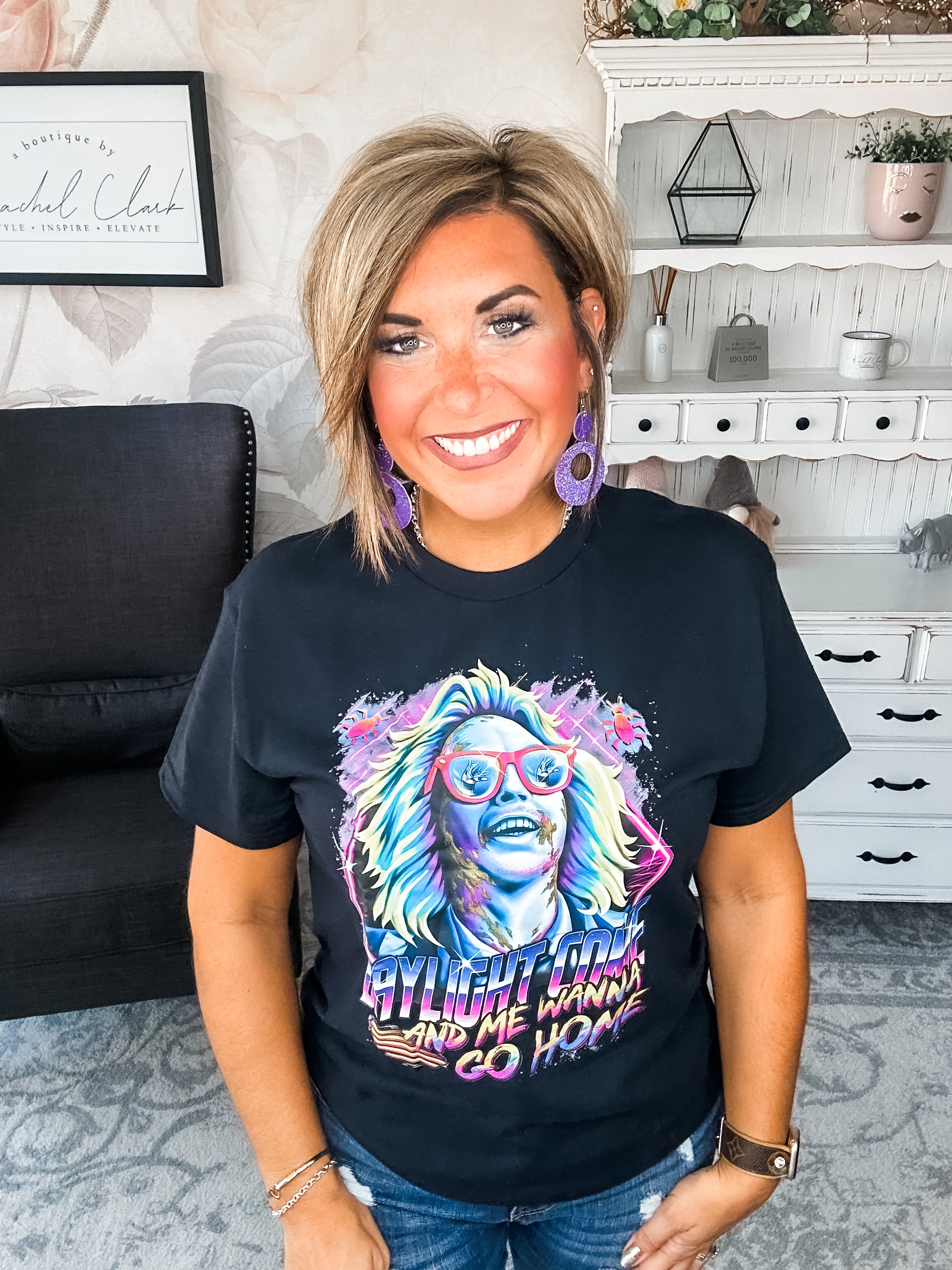 Daylight Come & Me Wanna Go Home Graphic Tee