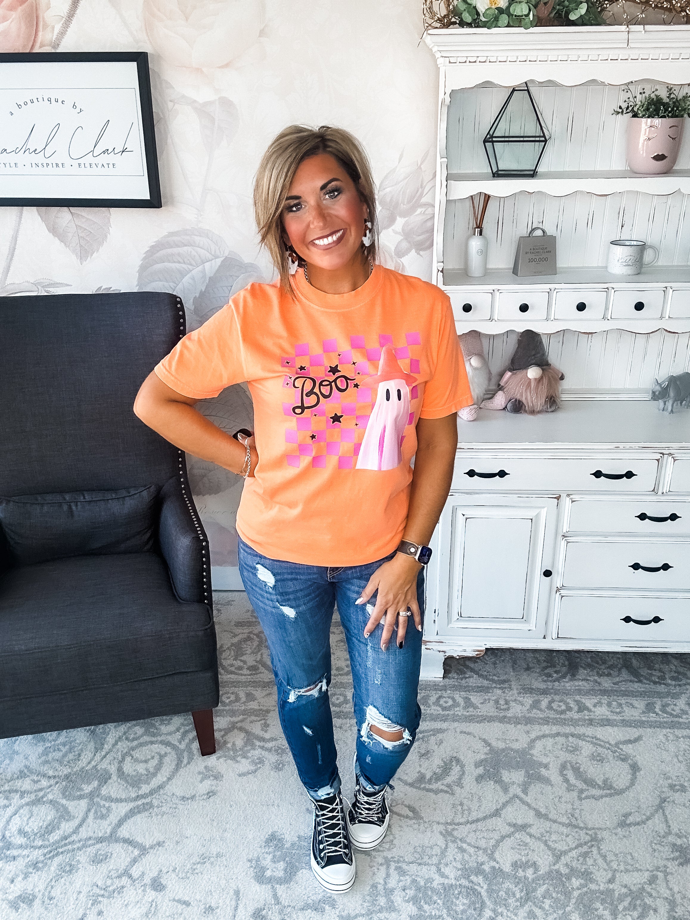 Boo! Ghost Graphic Tee