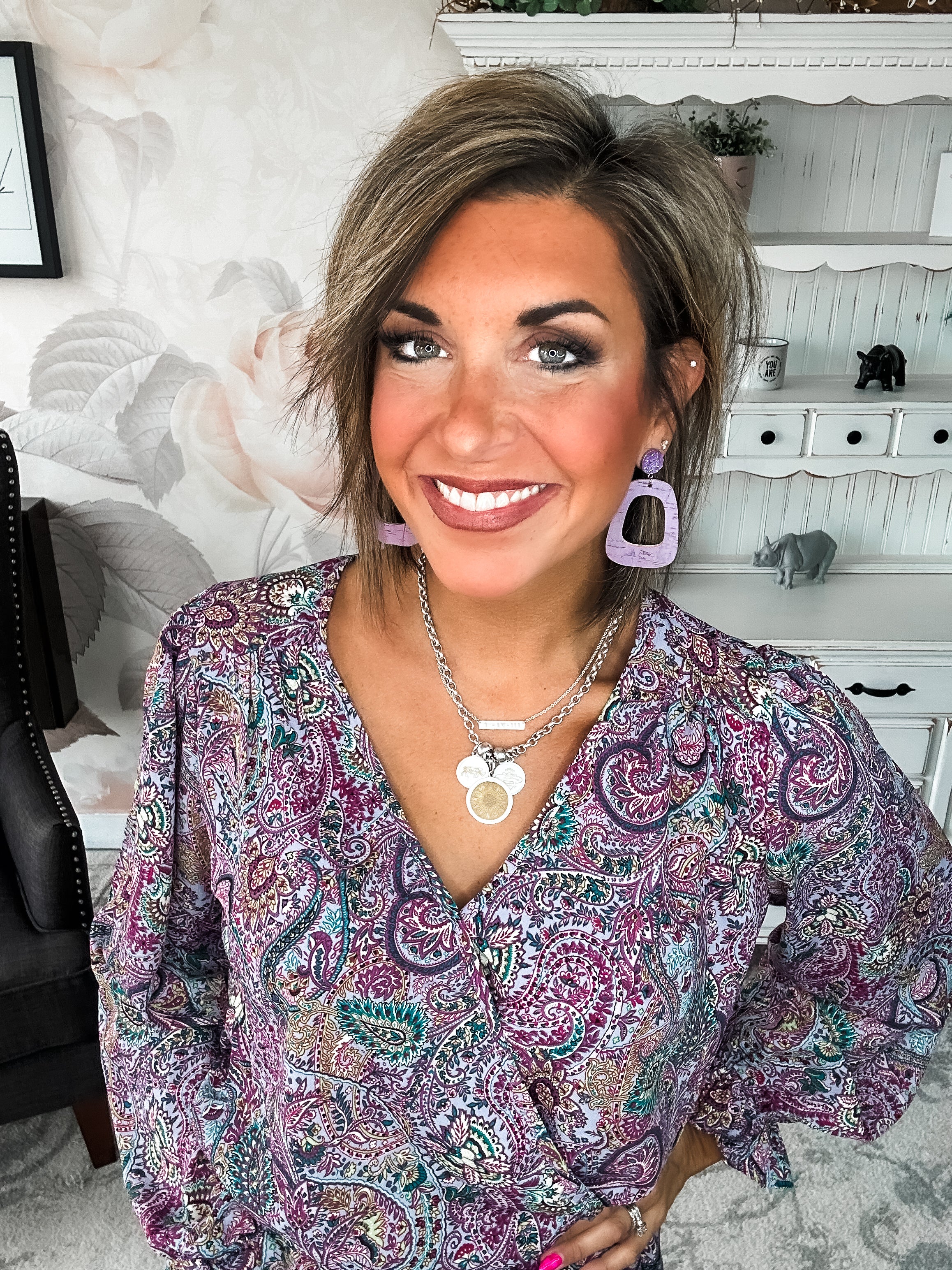 Whatever You're Doing Blouse