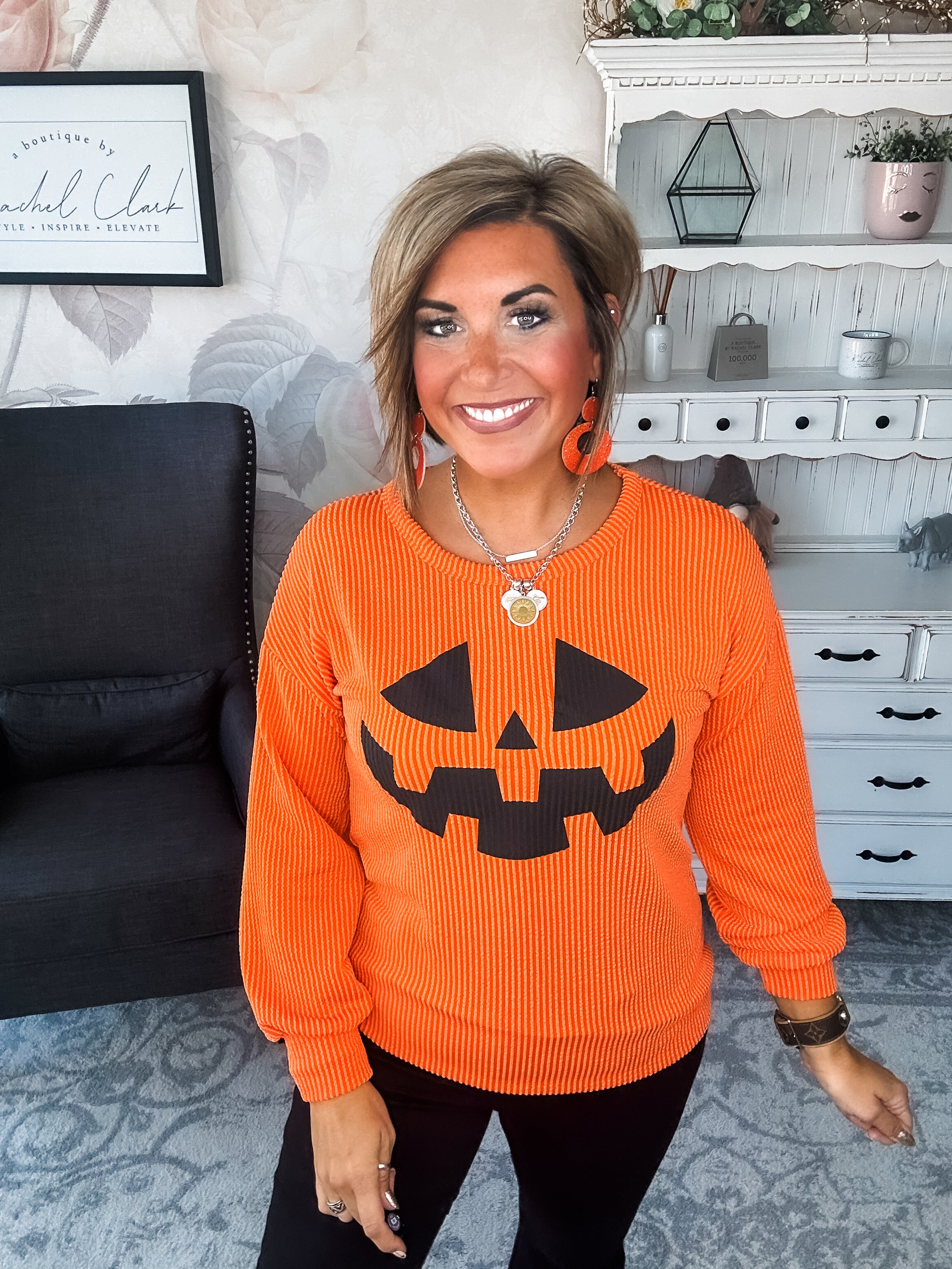 Jack-O Pumpkin Pullover