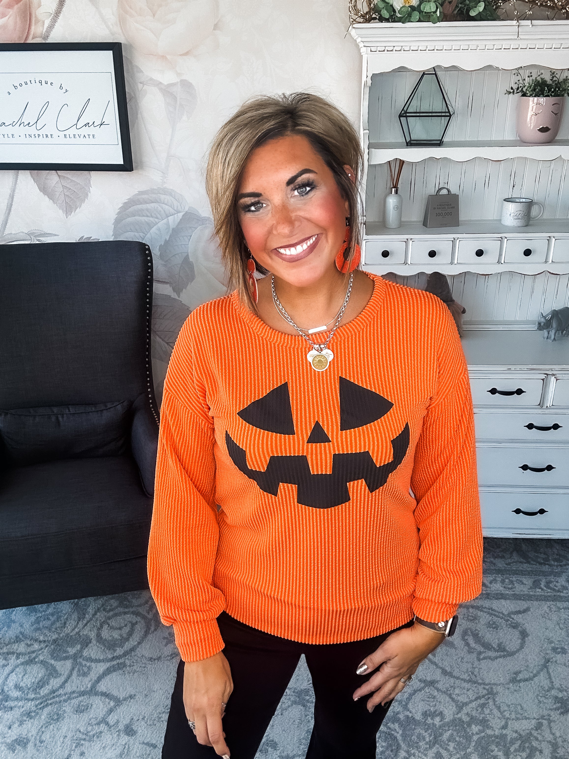 Jack-O Pumpkin Pullover