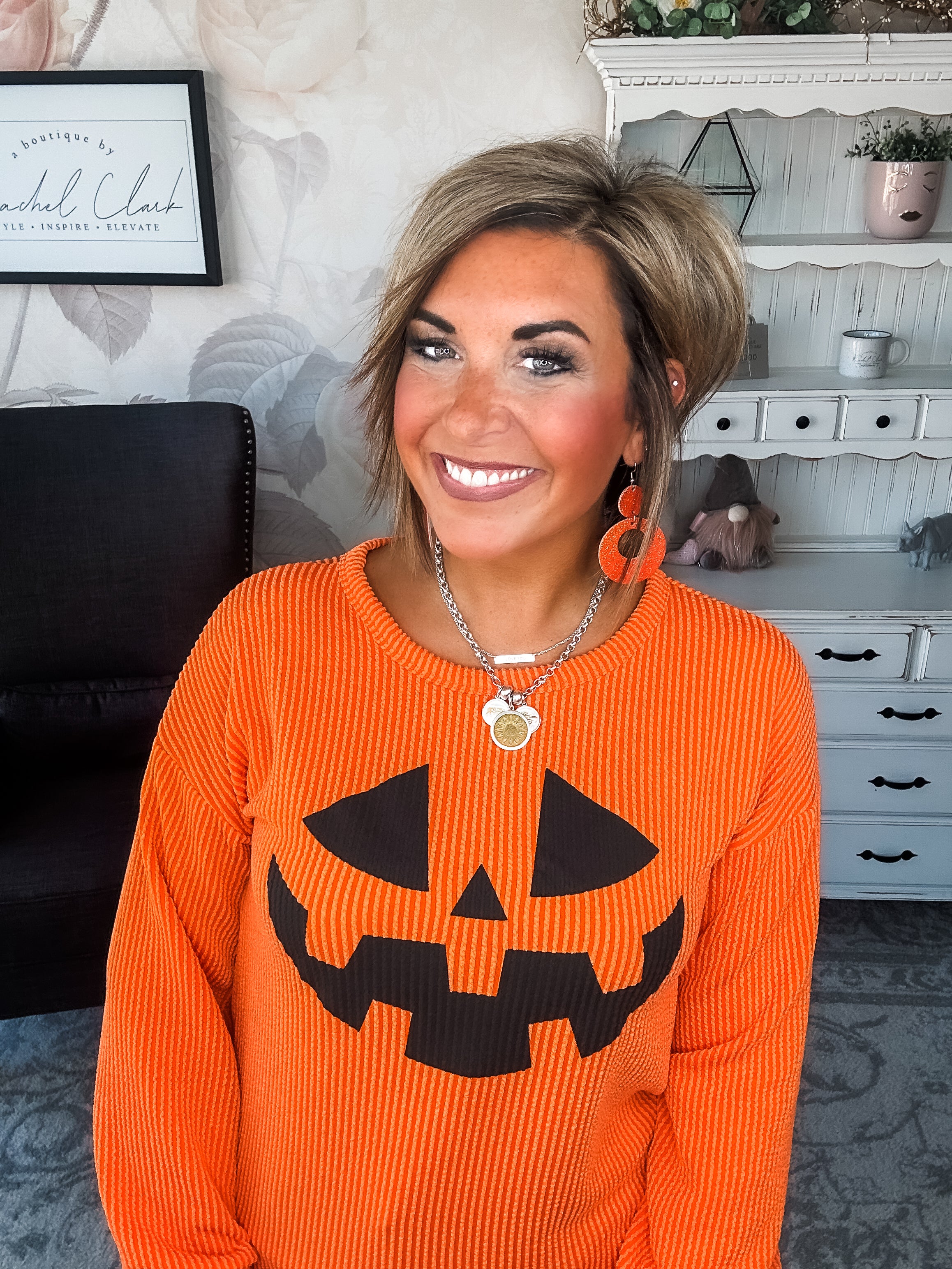 Jack-O Pumpkin Pullover