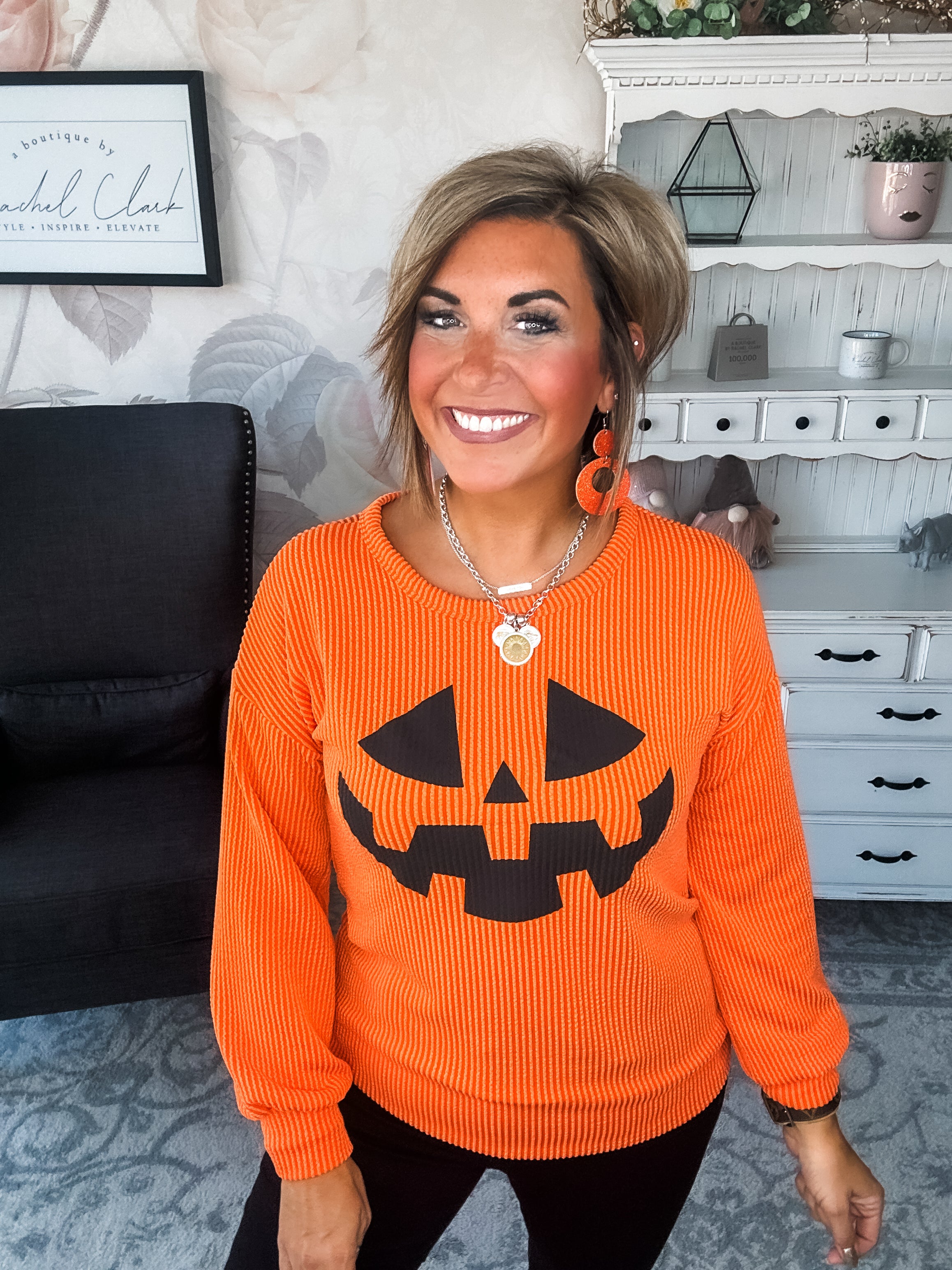Jack-O Pumpkin Pullover
