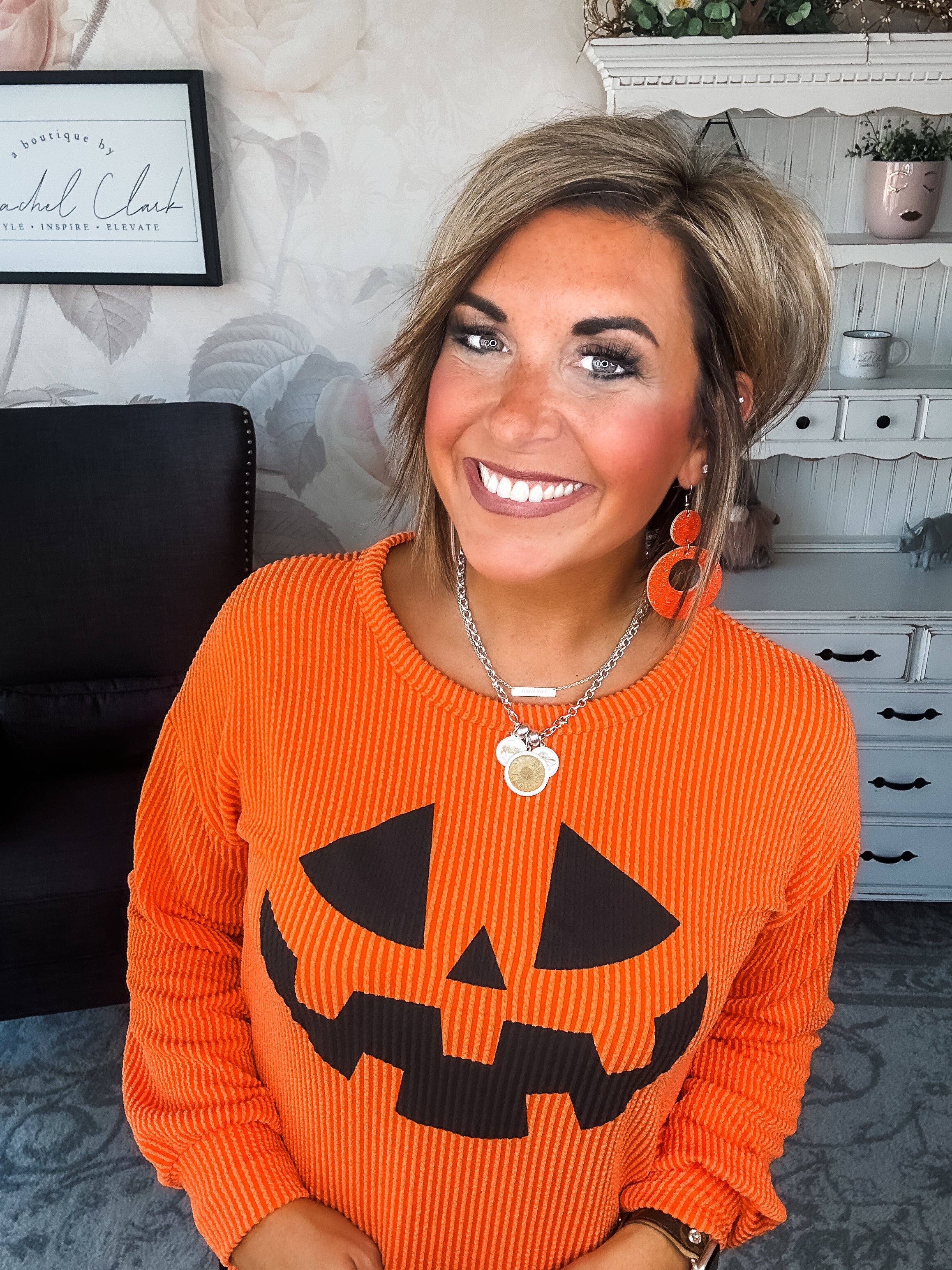 Jack-O Pumpkin Pullover
