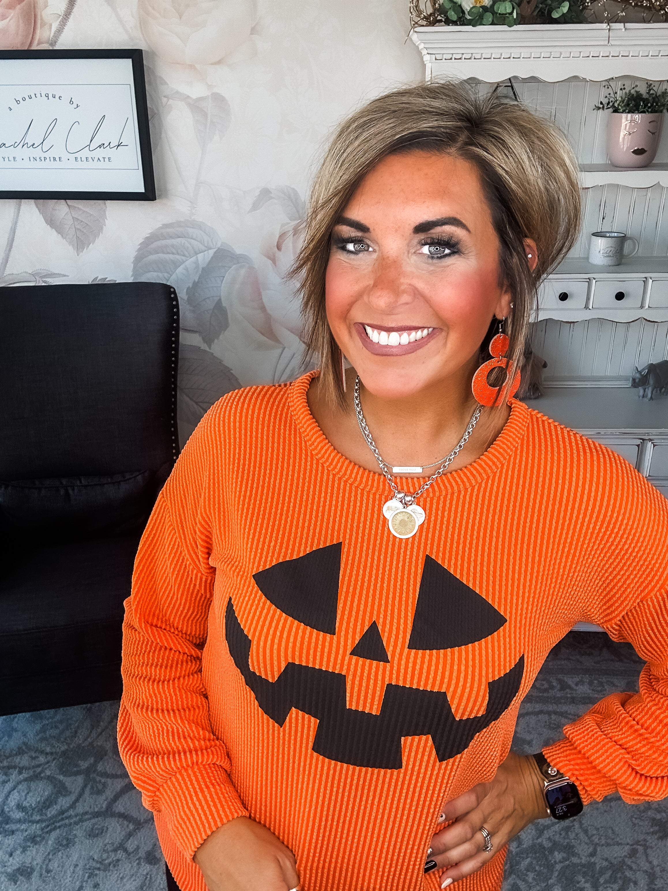 Jack-O Pumpkin Pullover