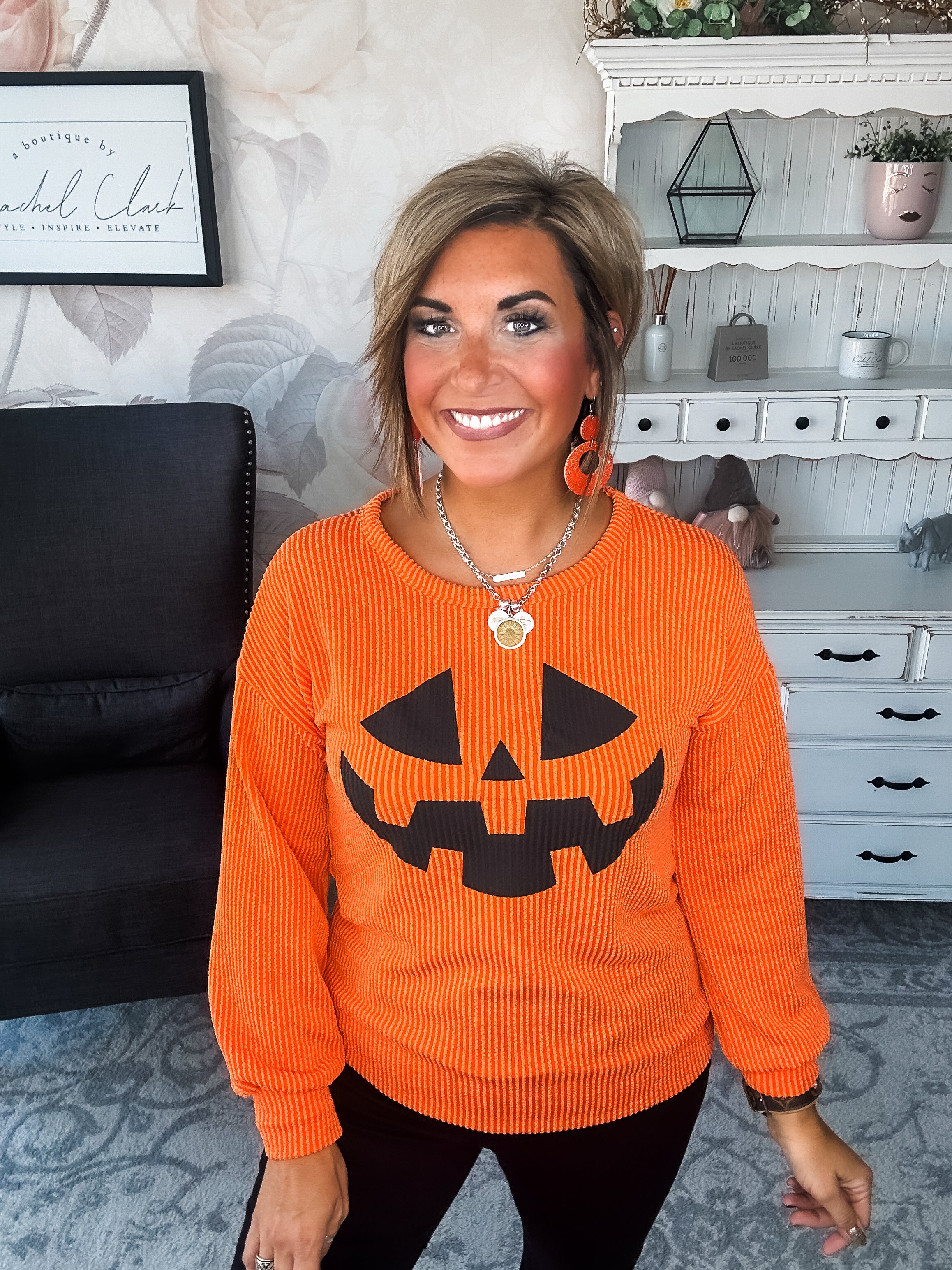 Jack-O Pumpkin Pullover
