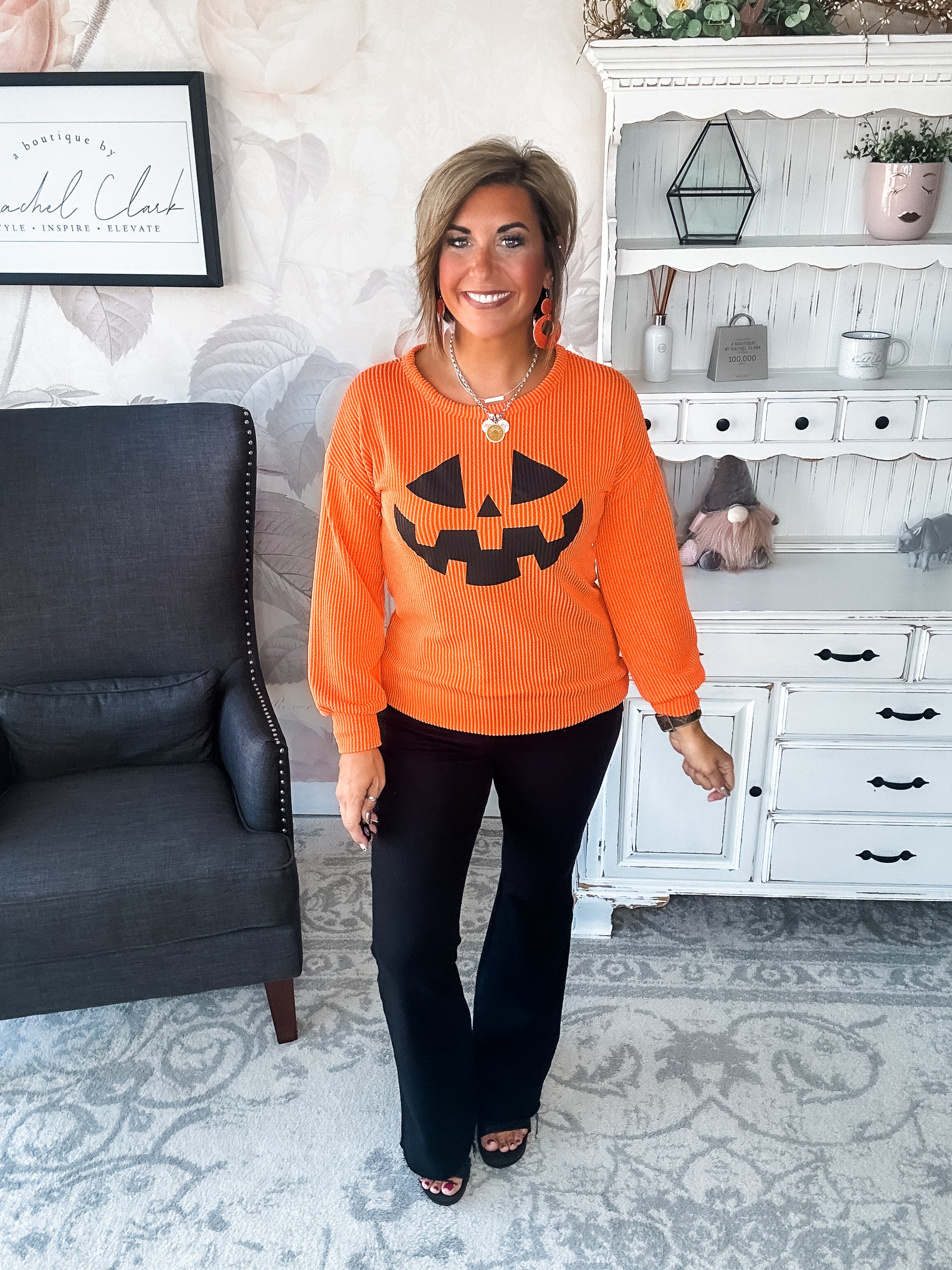 Jack-O Pumpkin Pullover