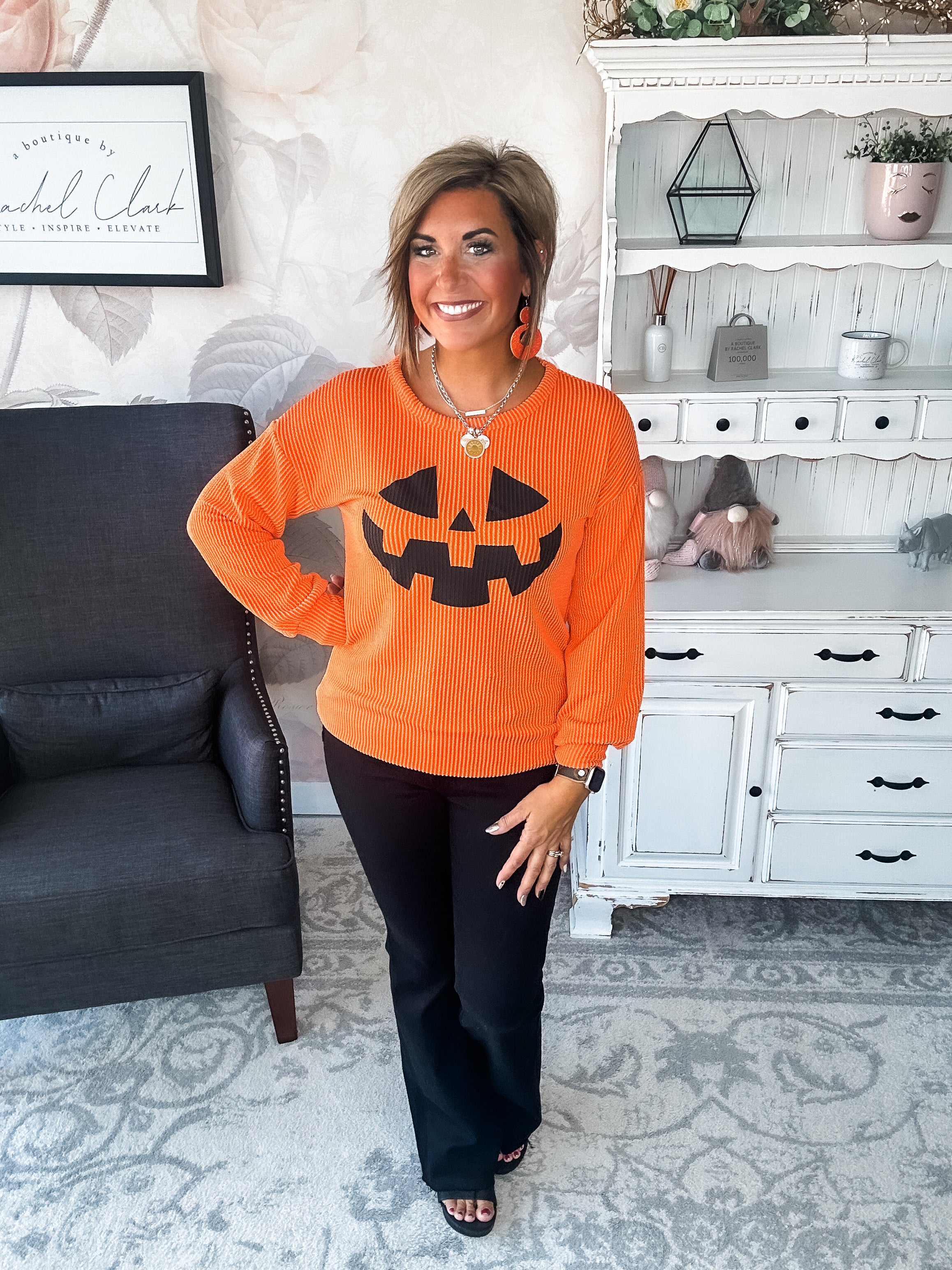 Jack-O Pumpkin Pullover
