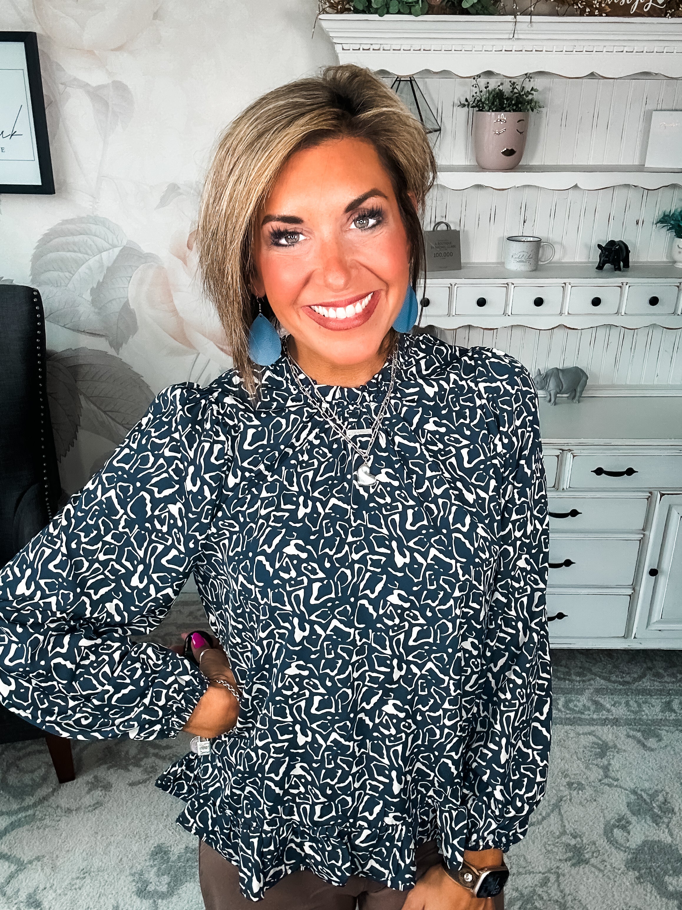 Running Out of Time Blouse