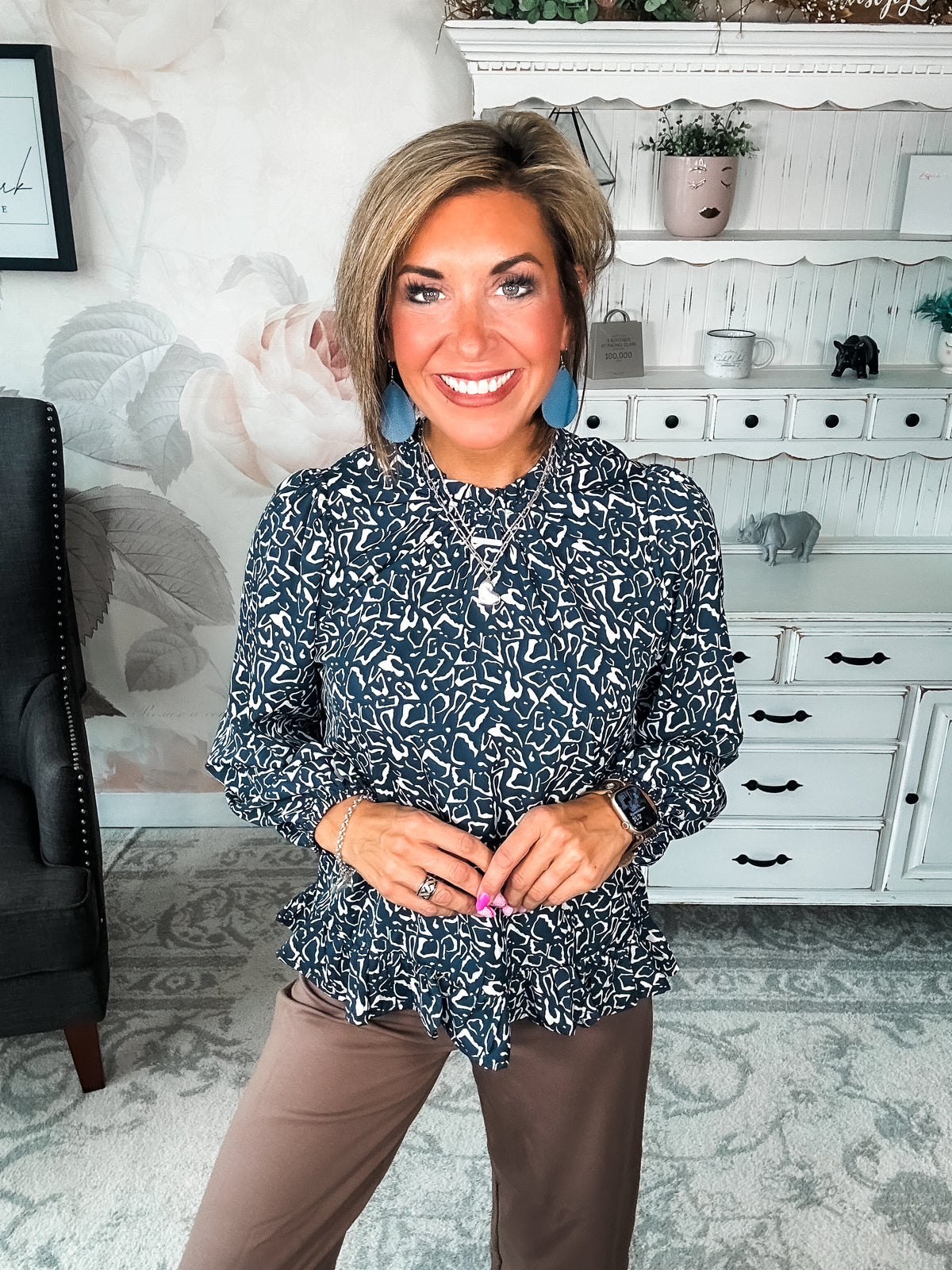 Running Out of Time Blouse