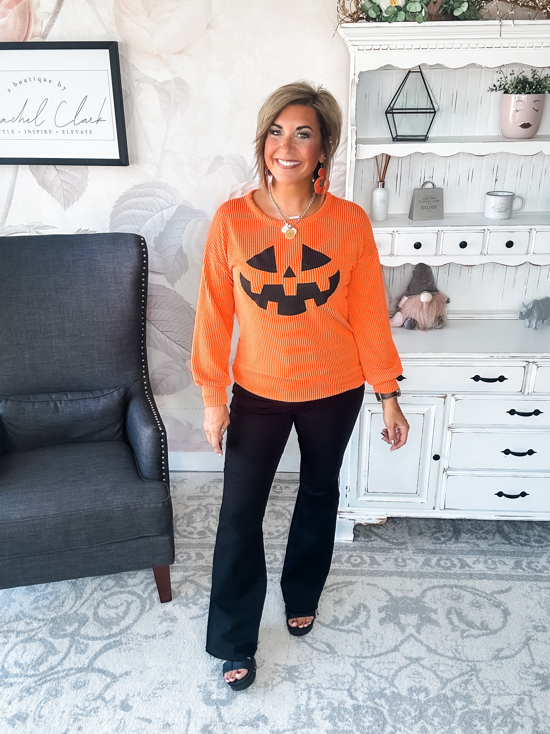Jack-O Pumpkin Pullover
