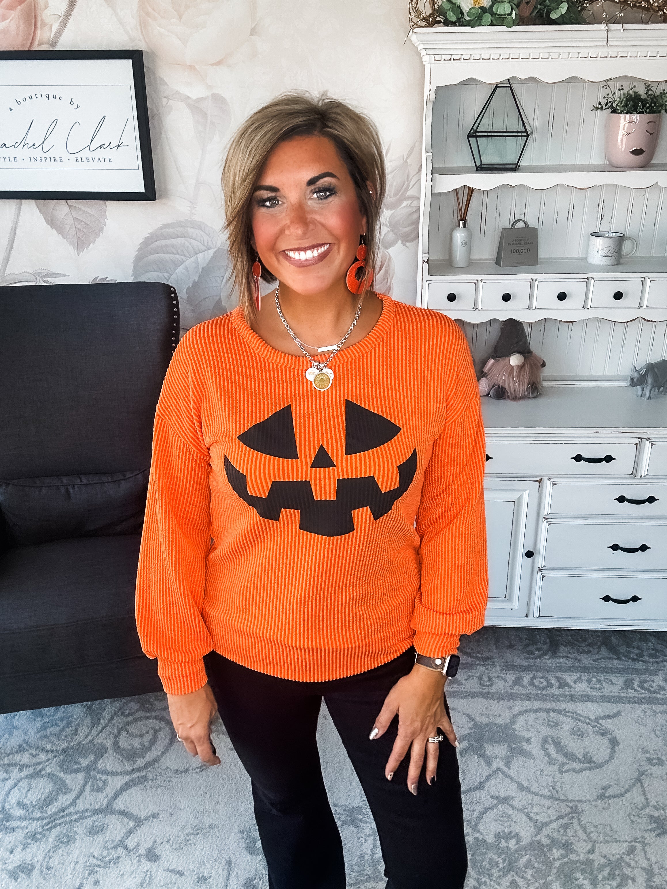 Jack-O Pumpkin Pullover