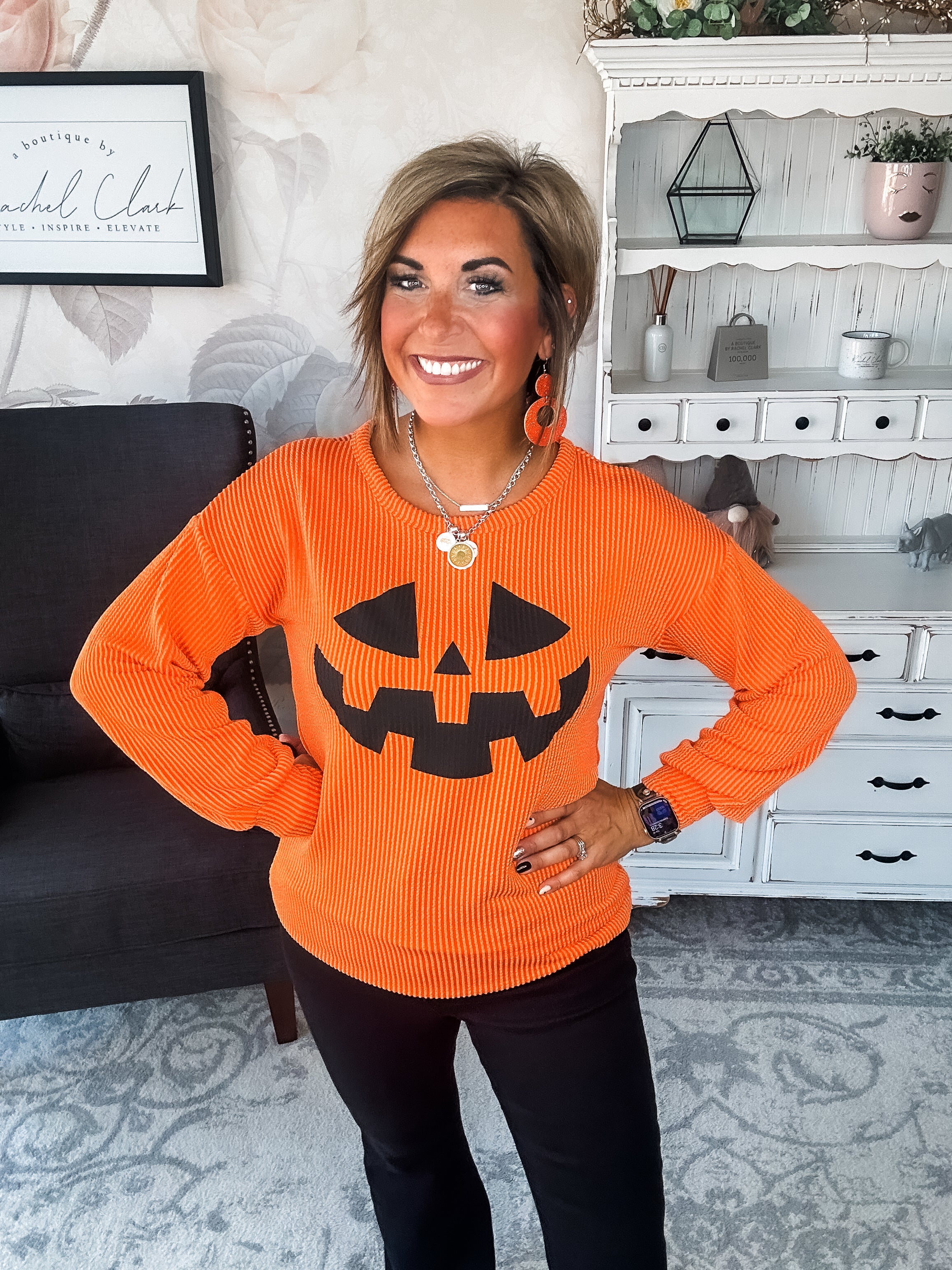 Jack-O Pumpkin Pullover