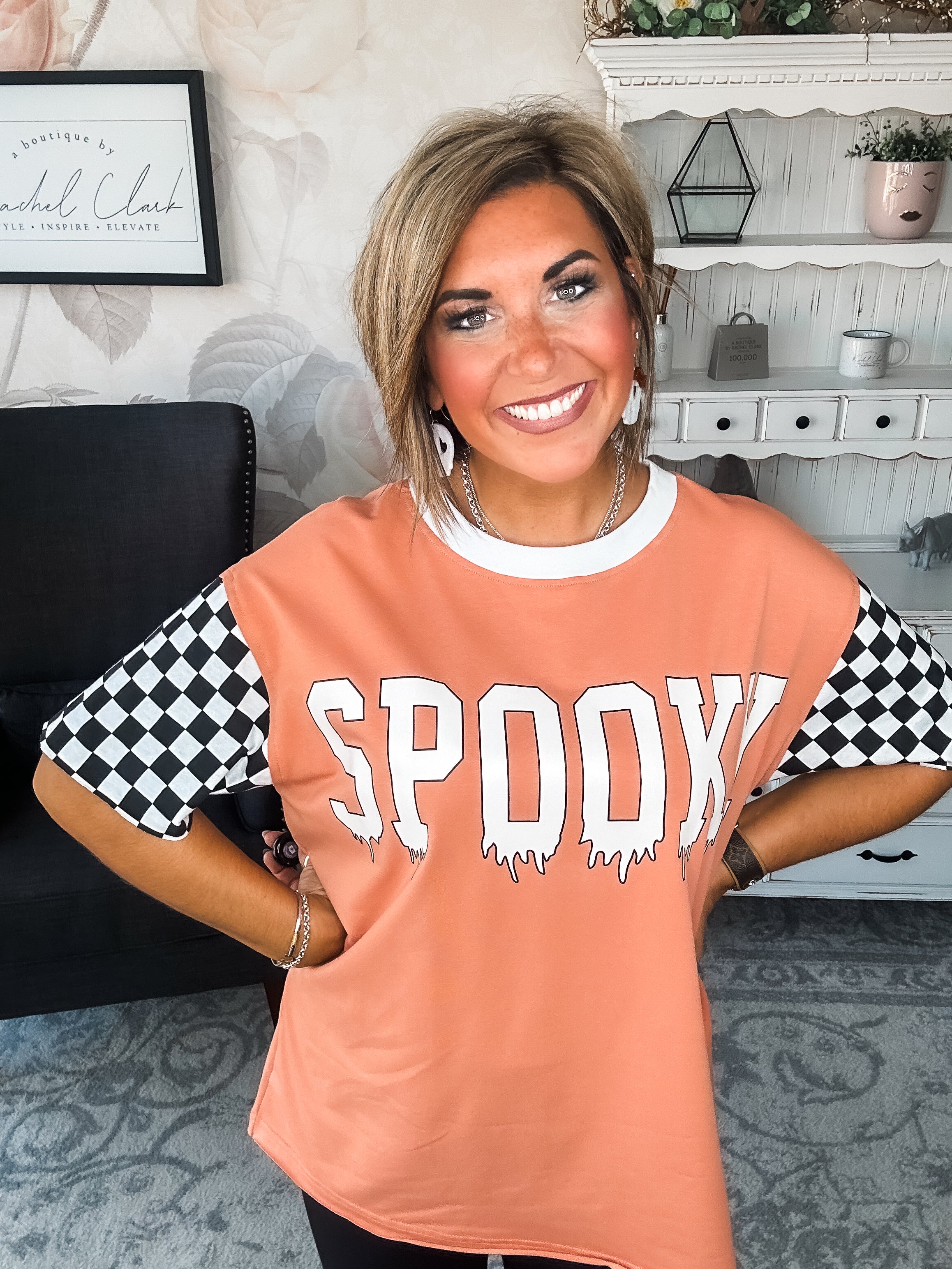 Ampersand Avenue Boyfriend Tee - Little Miss Spooky