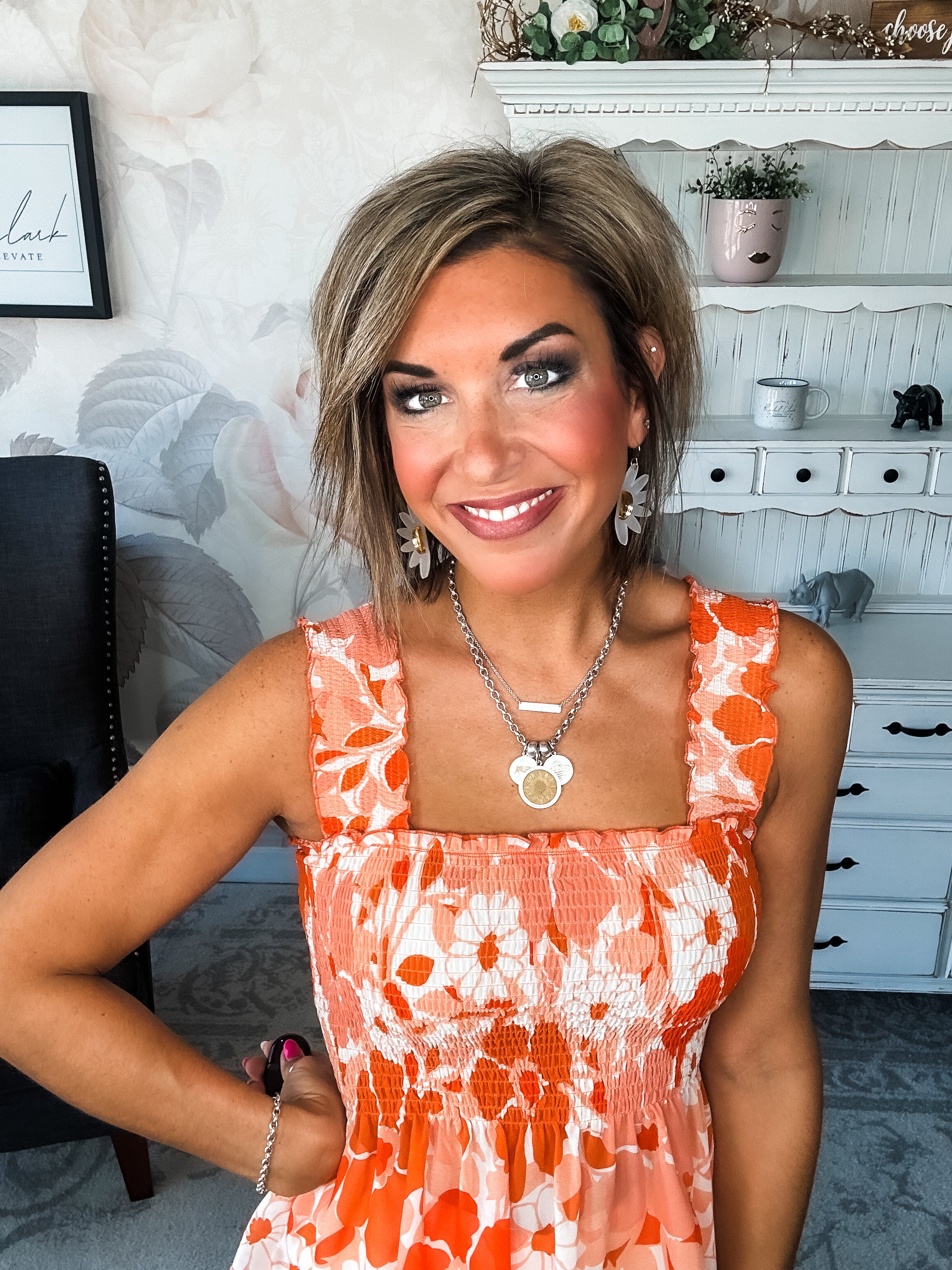 Walking On The Sun Peplum Top