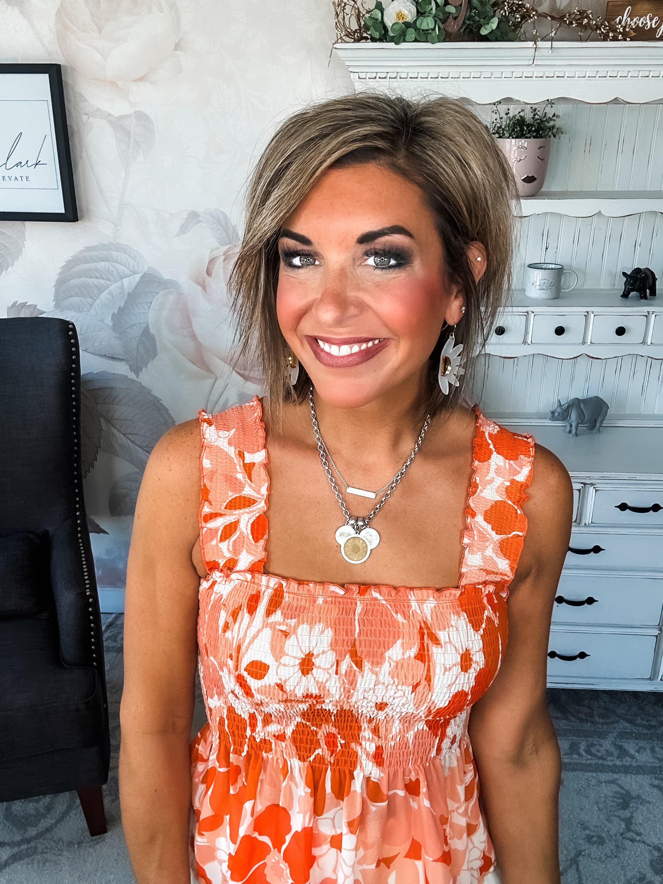 Walking On The Sun Peplum Top