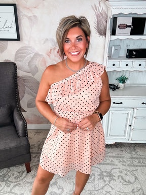 Perfectly Sunkissed Dress - Blush