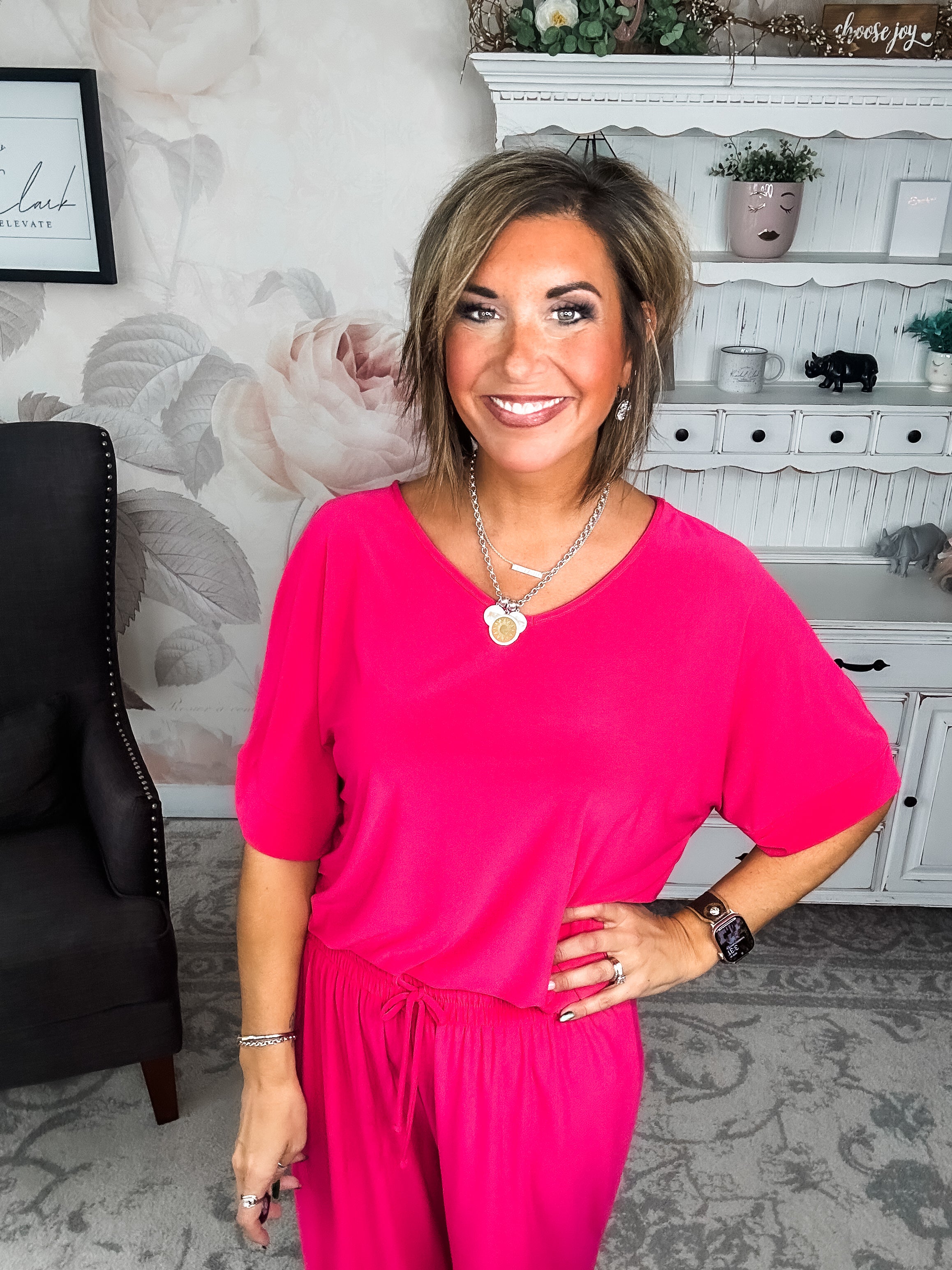 Deserve The Best Set - Fuchsia