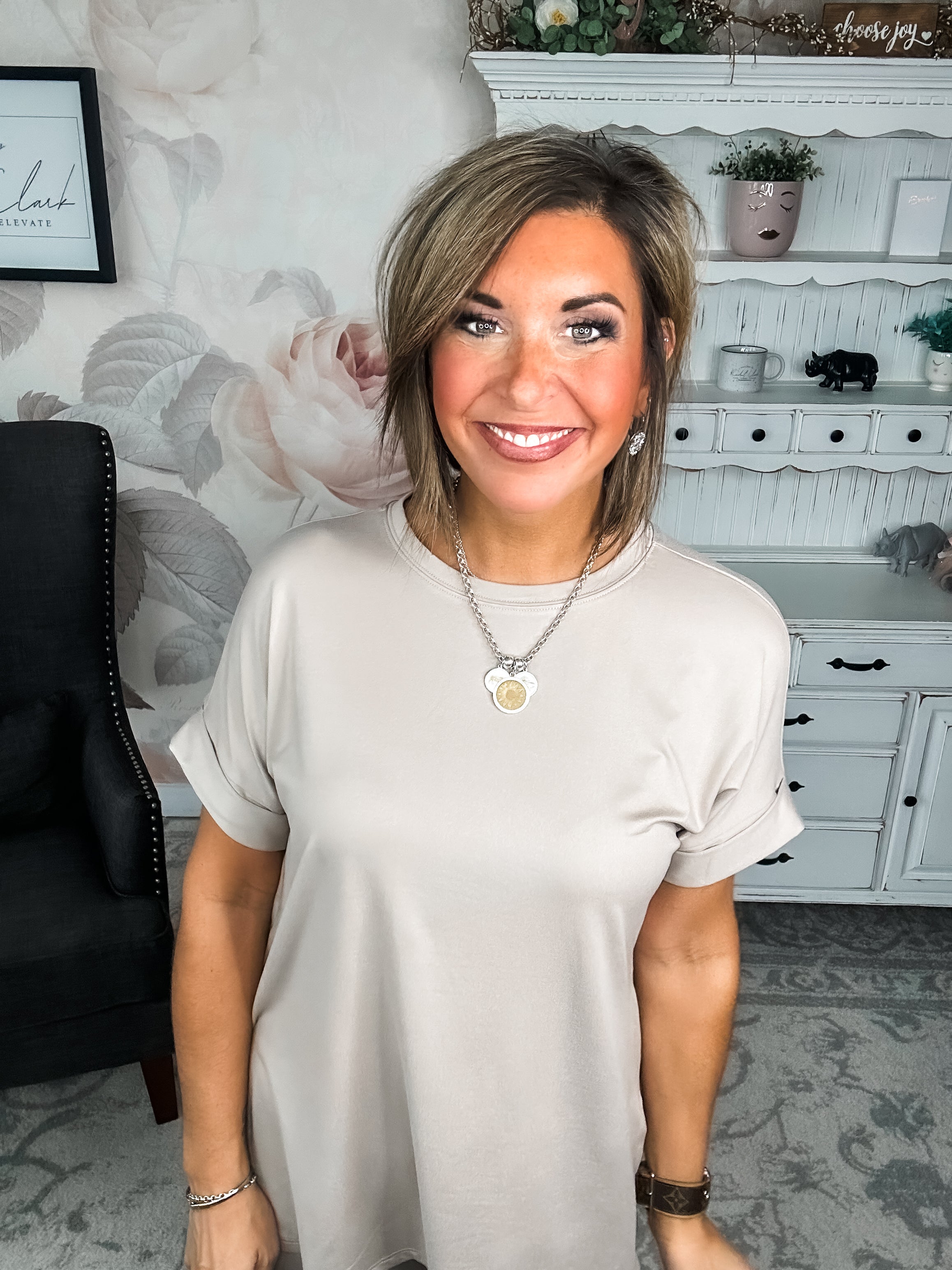 What You've Been Waiting For Lounge Set - Ash Mocha