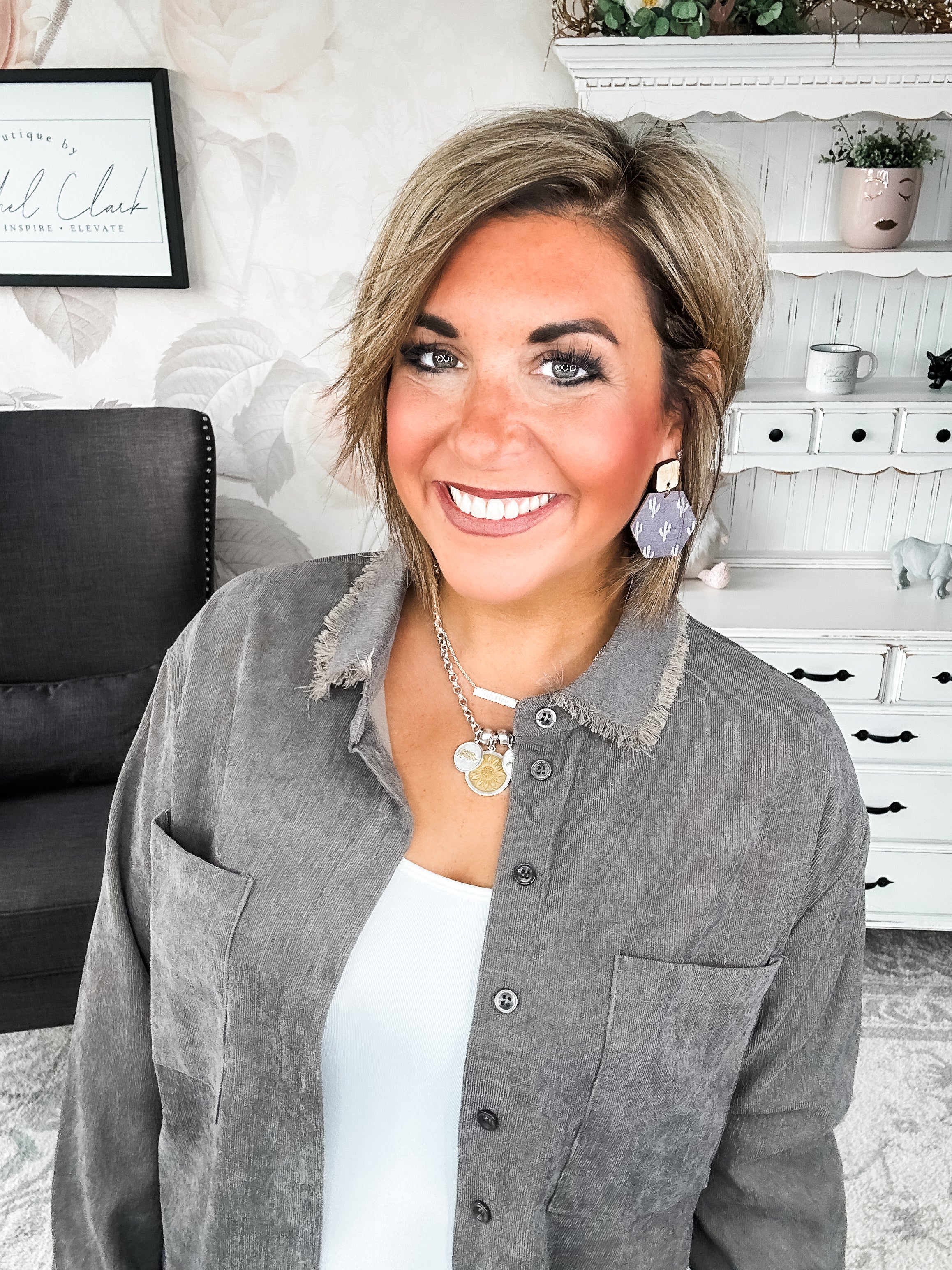 Get A Grip Button Down