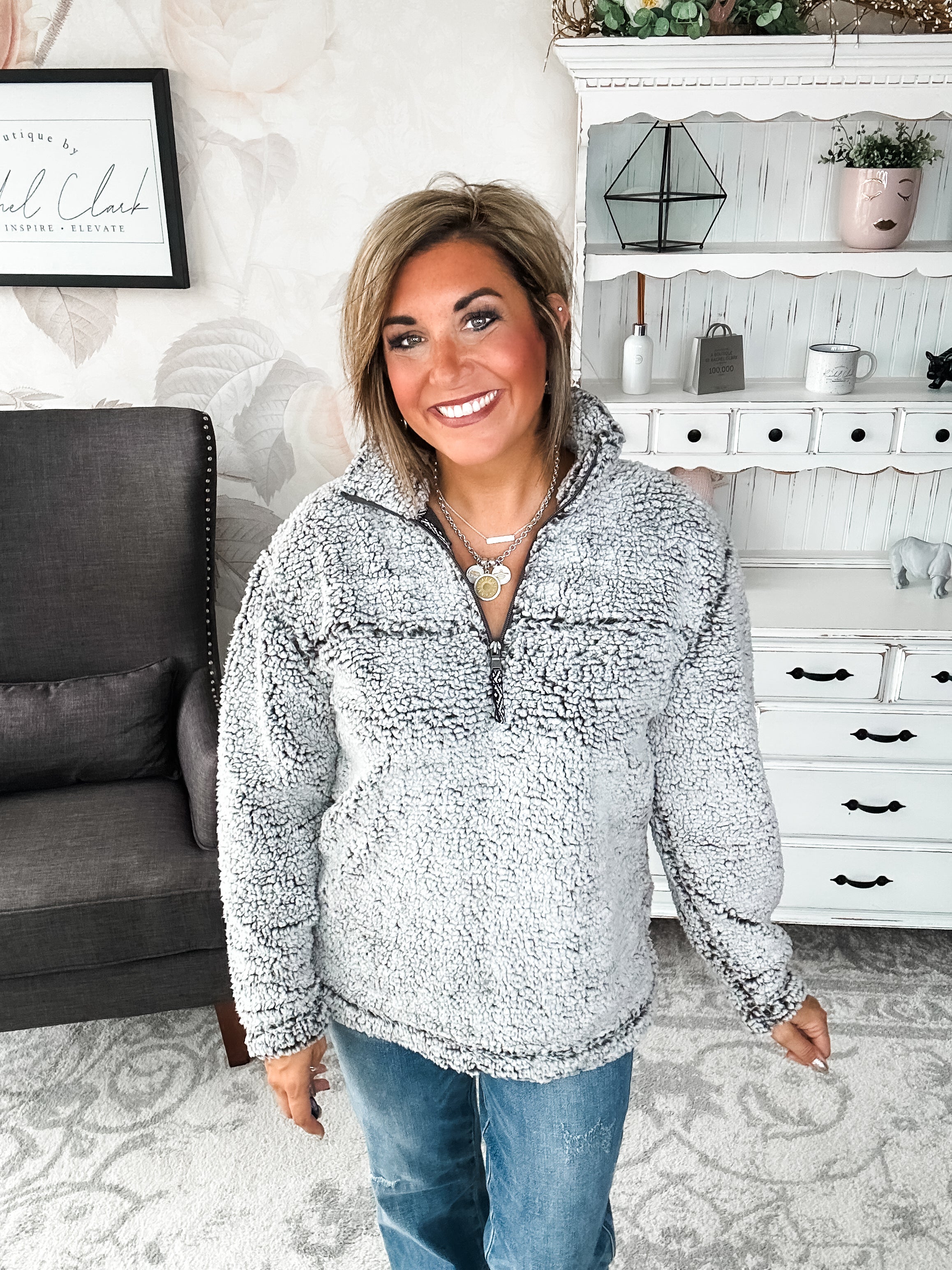 Into The Arctic Sherpa Pullover