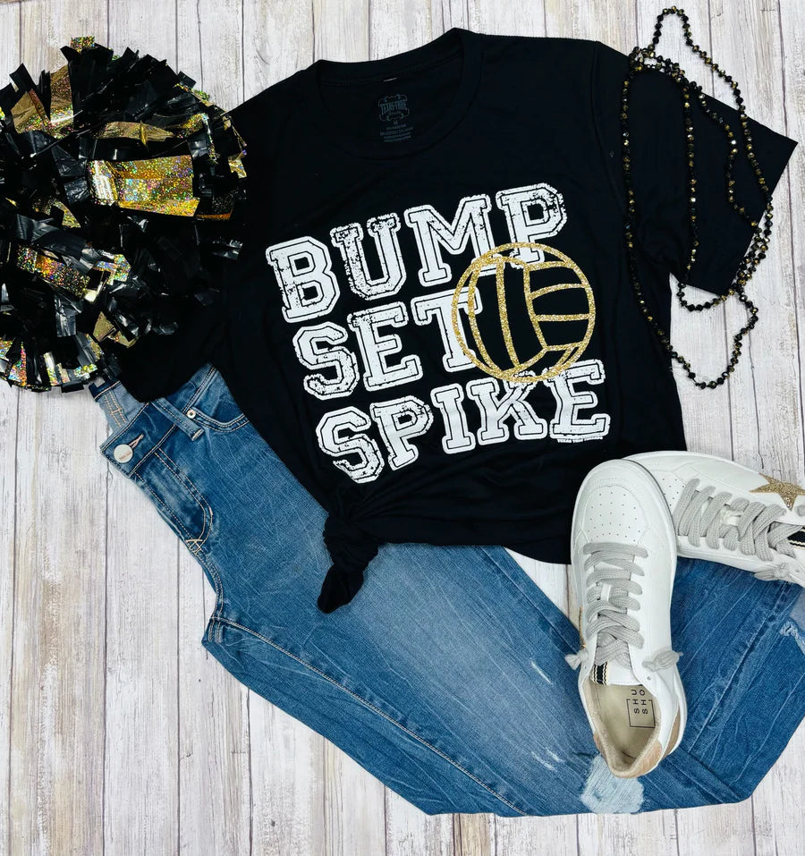 Bump, Set, Spike Graphic Tee