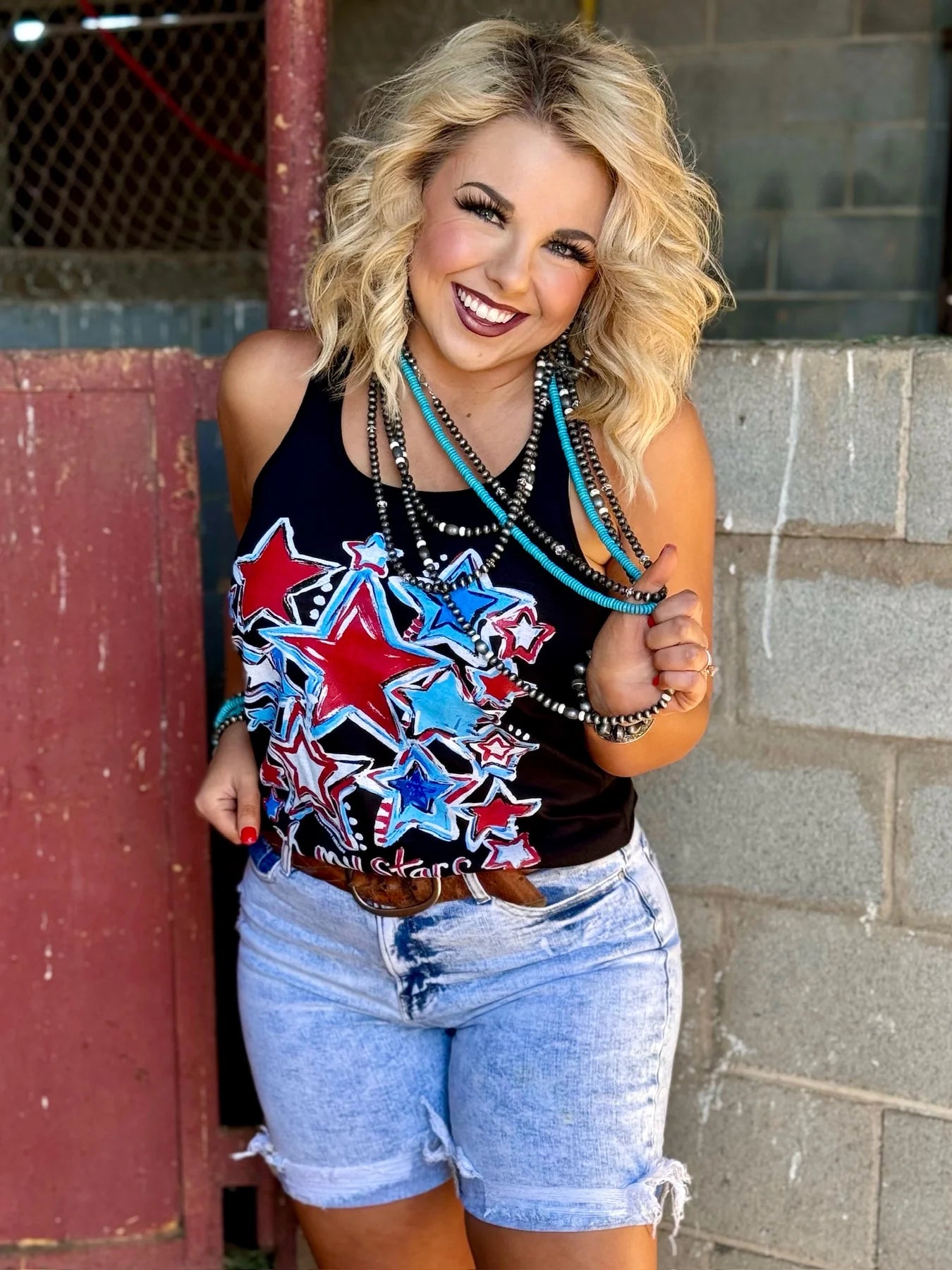 Oh My Stars Graphic Tank