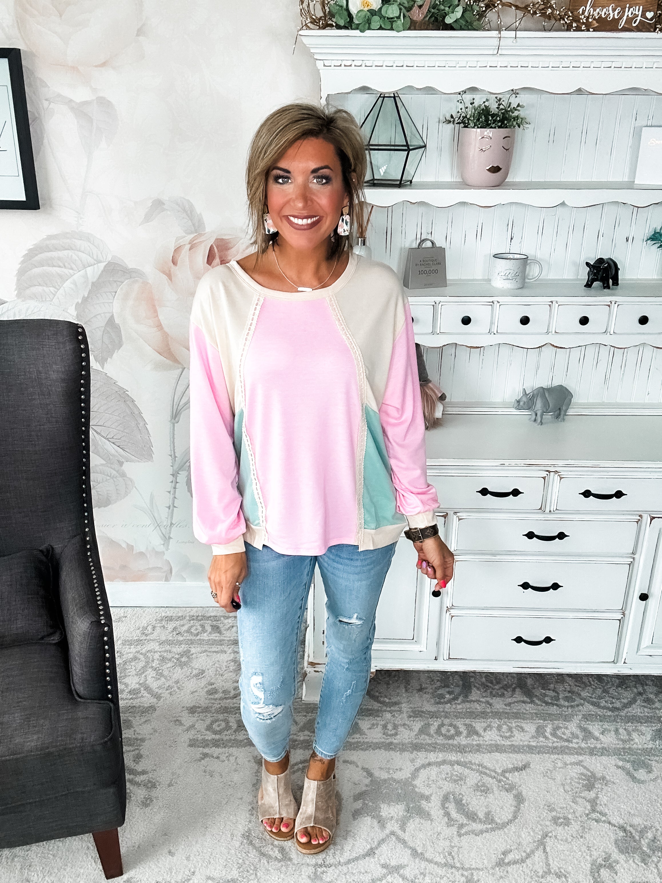 Step In To The Light Pullover