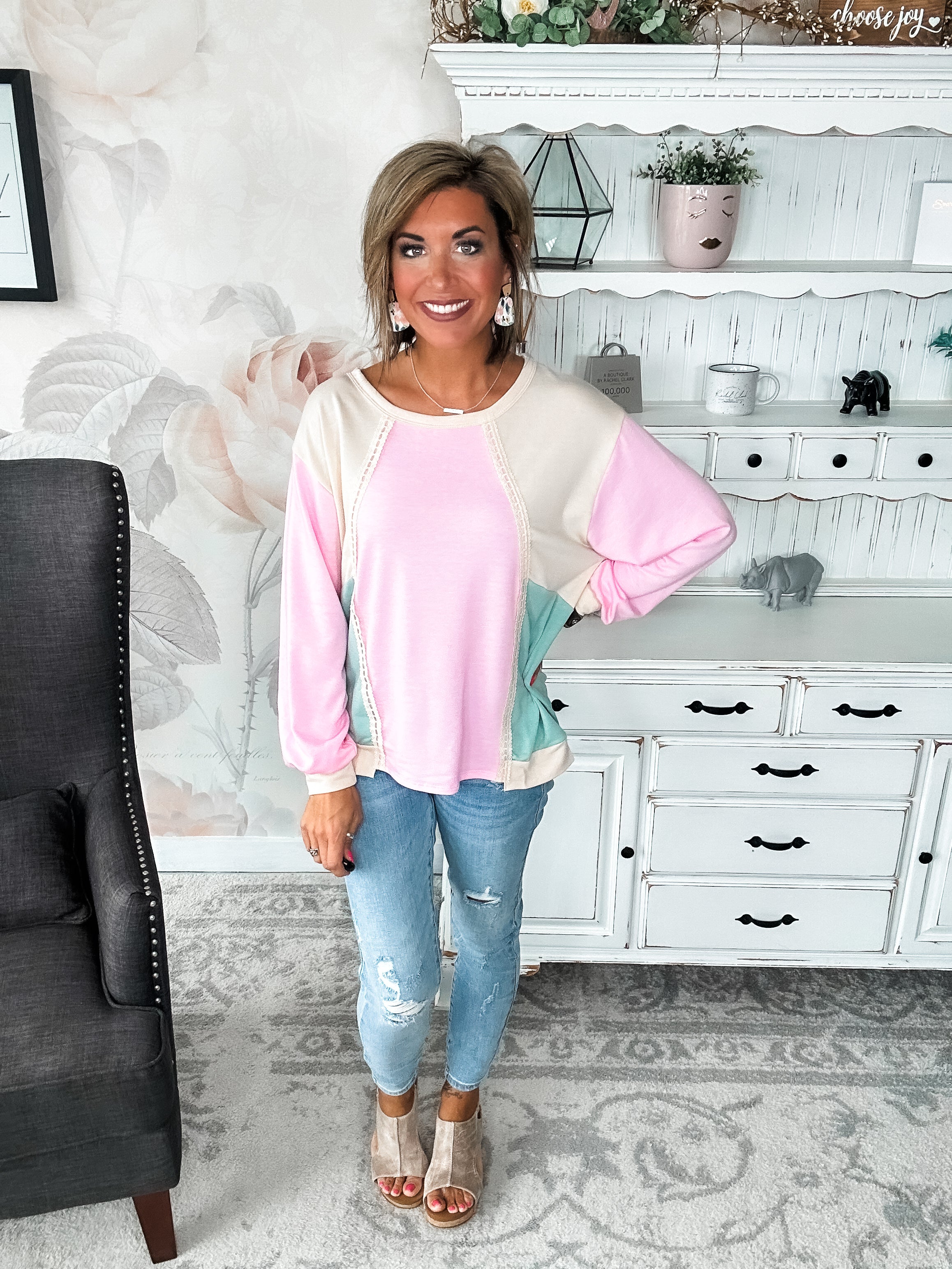 Step In To The Light Pullover