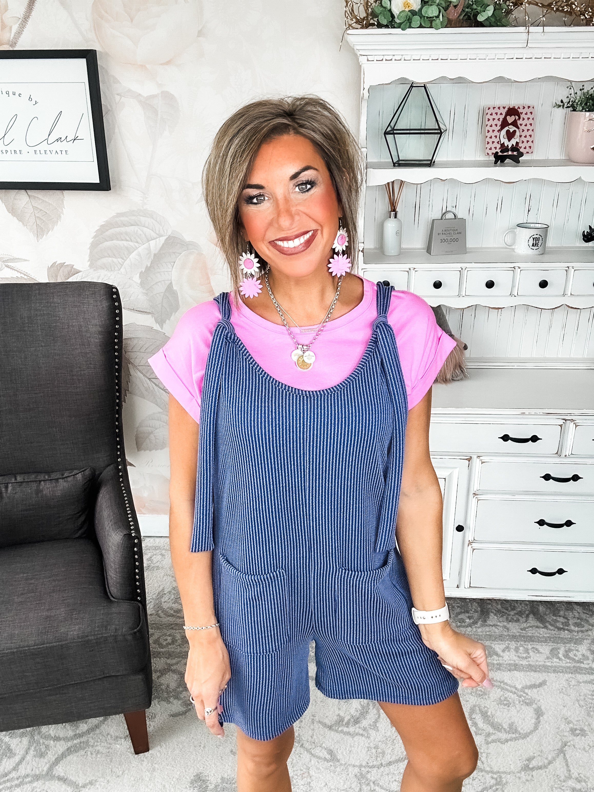 Time To Rock That Ribbed Romper