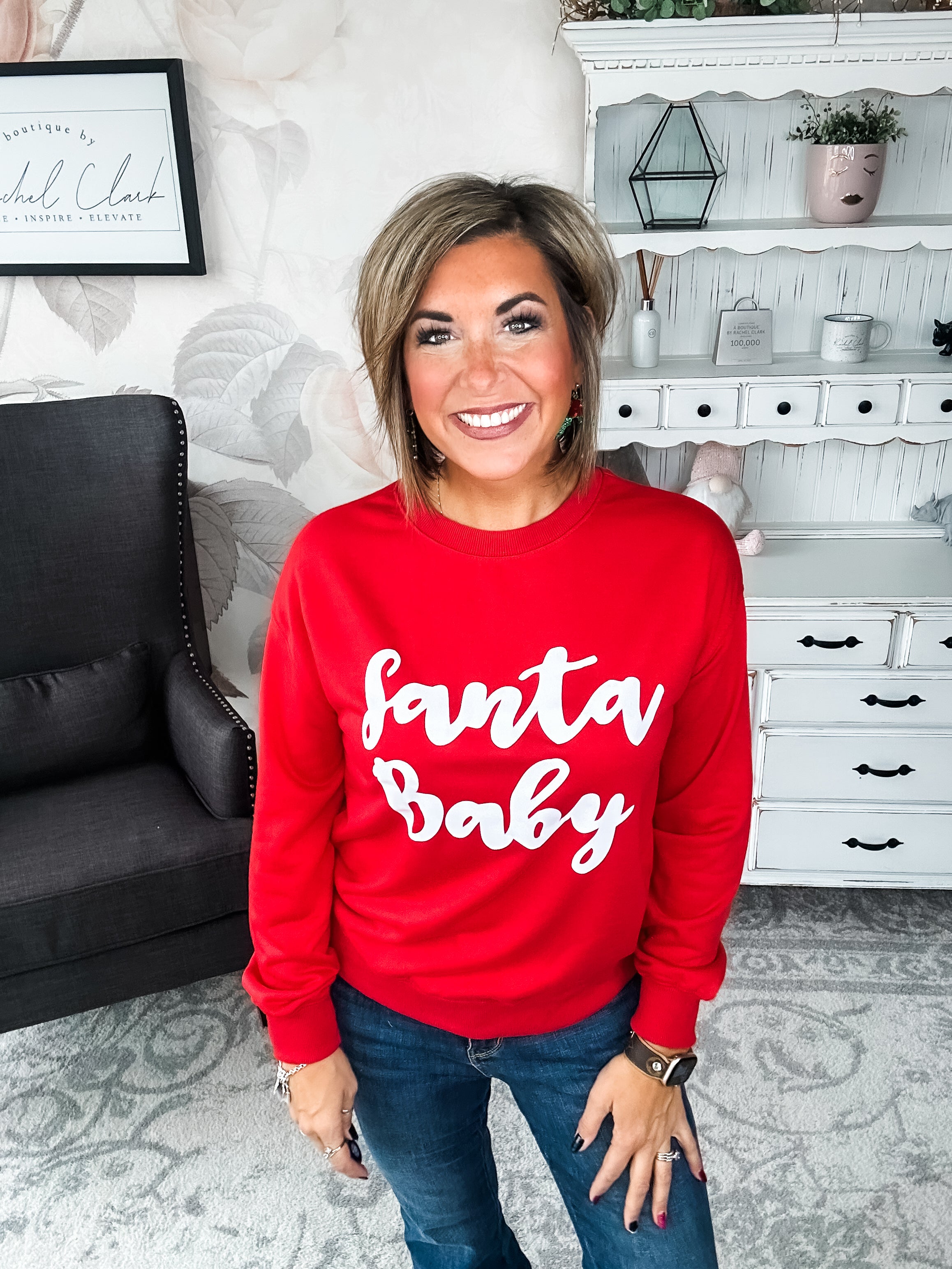 Santa Baby Sweatshirt