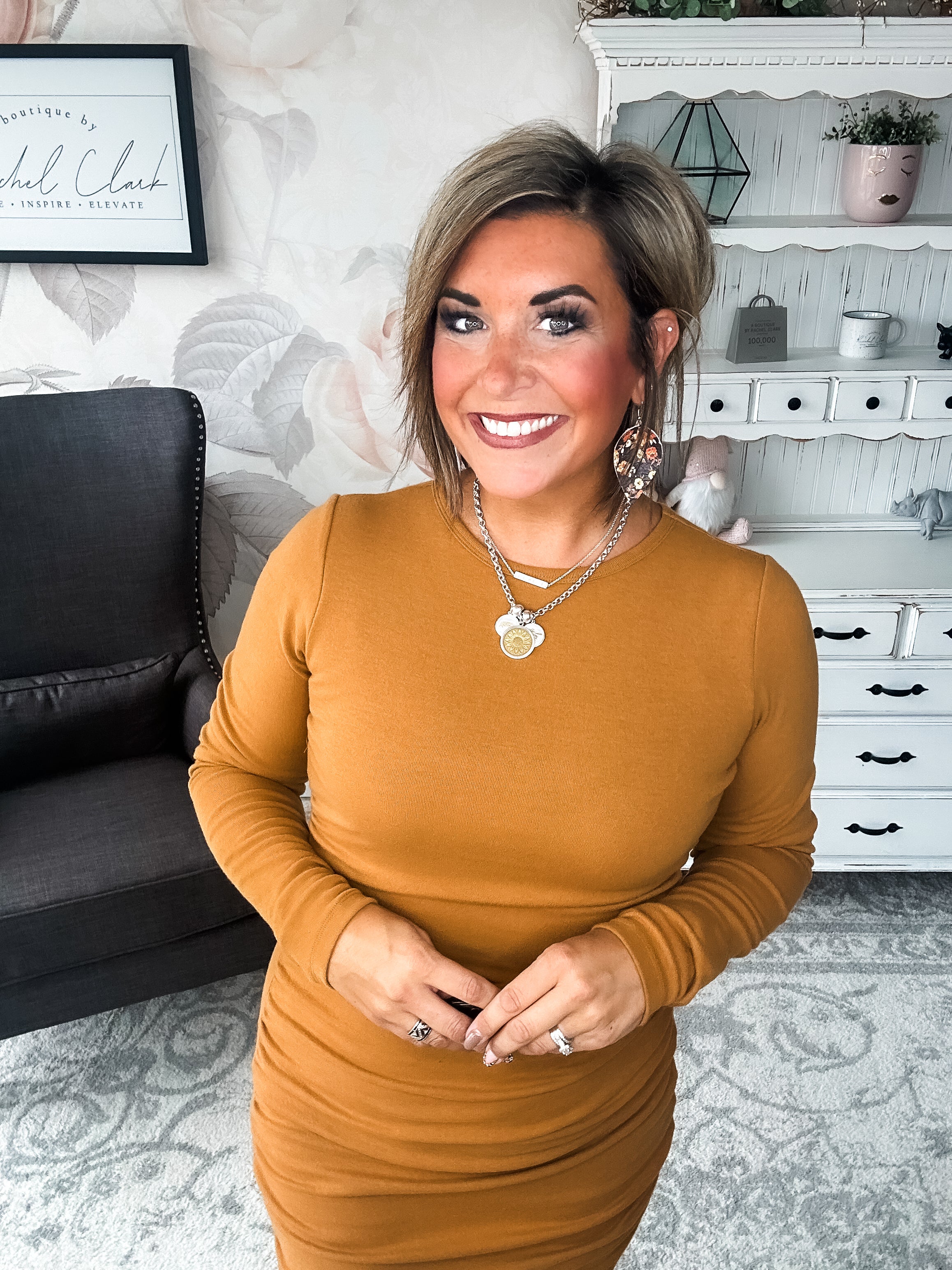 Ampersand Avenue Better Than Basics Long Sleeve - Butterscotch